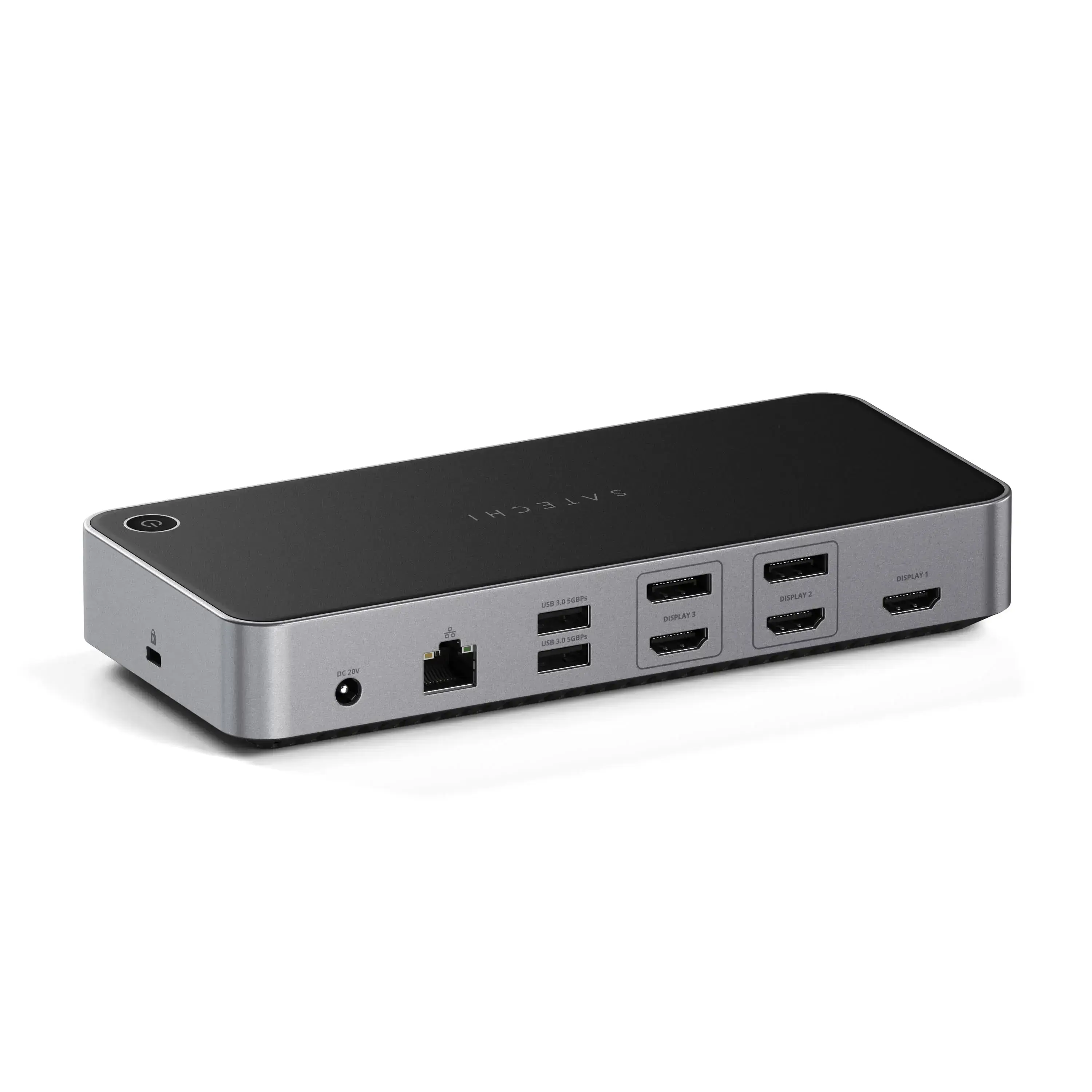 Док-станція Satechi Triple 4K Display Docking Station (ST-D4KTM-EU)