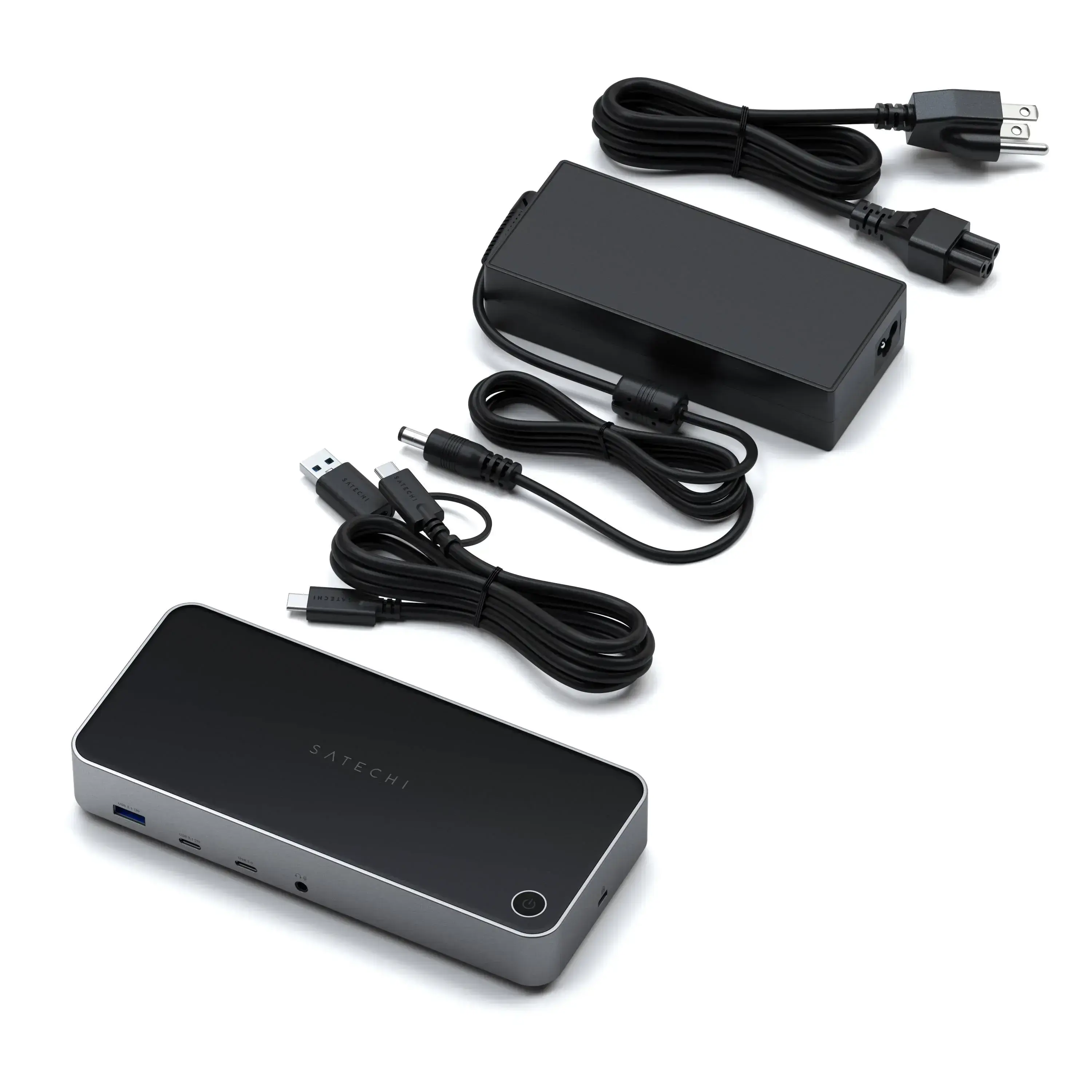 Док-станція Satechi Triple 4K Display Docking Station (ST-D4KTM-EU)