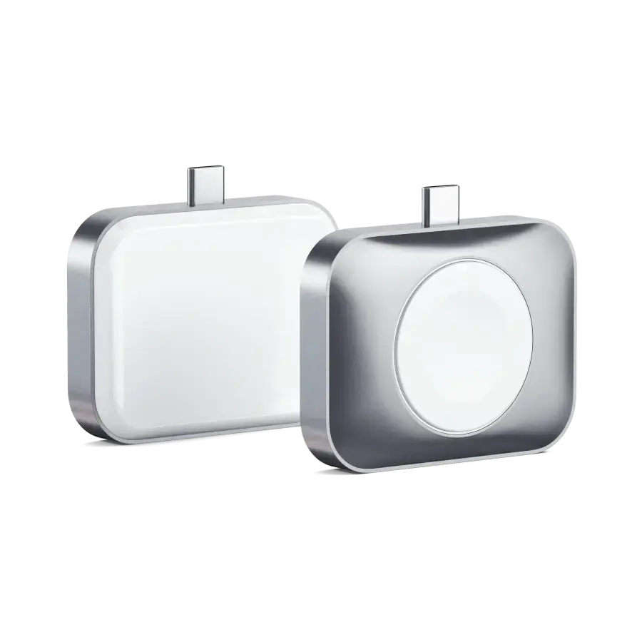 Двосторонній зарядний пристрій Satechi Dual Sided 2-in-1 USB-C Charger for Apple Watch and AirPods (ST-UC2WCDM)