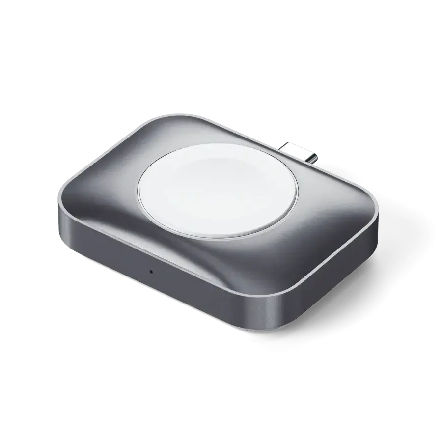 Двосторонній зарядний пристрій Satechi Dual Sided 2-in-1 USB-C Charger for Apple Watch and AirPods (ST-UC2WCDM)