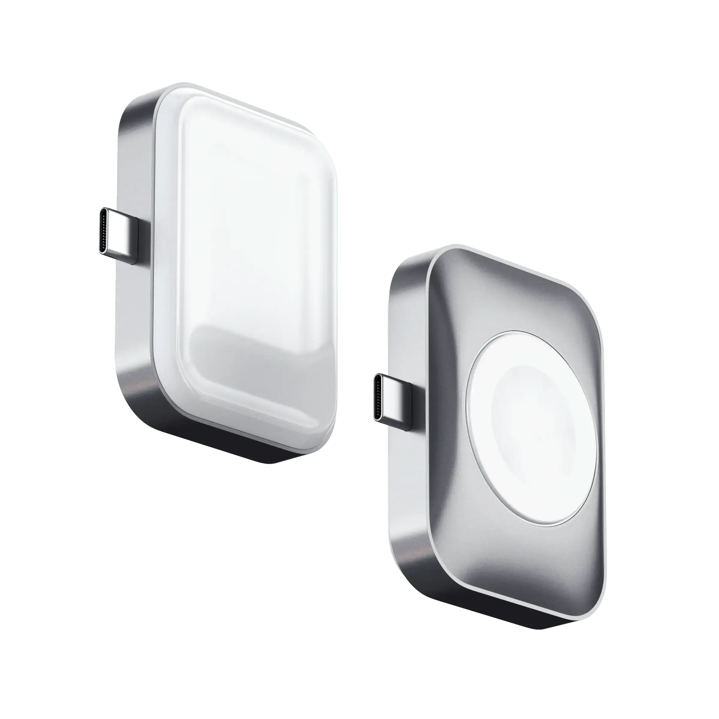 Двосторонній зарядний пристрій Satechi Dual Sided 2-in-1 USB-C Charger for Apple Watch and AirPods (ST-UC2WCDM)