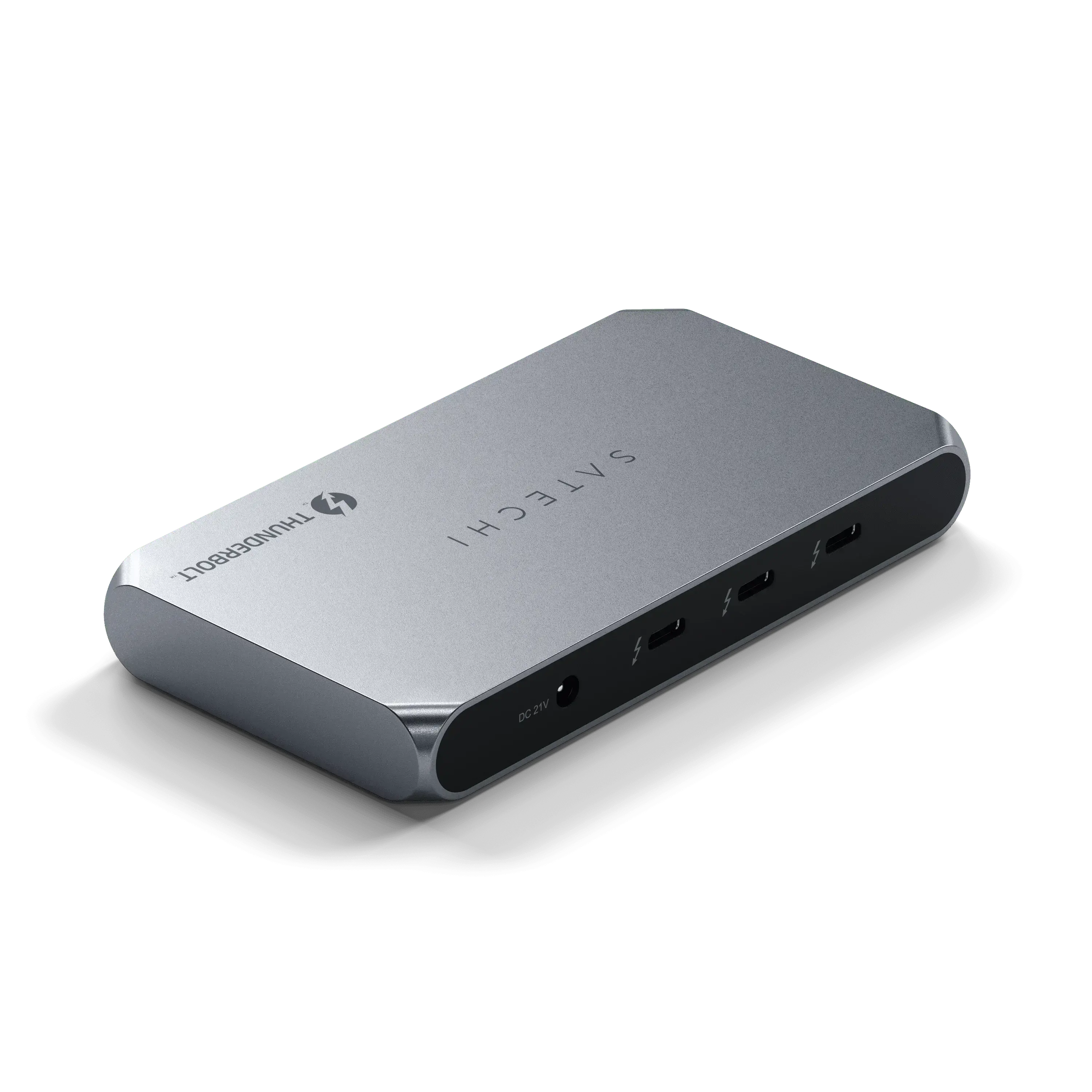 Концентратор Satechi Thunderbolt 4 Slim Hub Pro (ST-HT4SHM-EU)