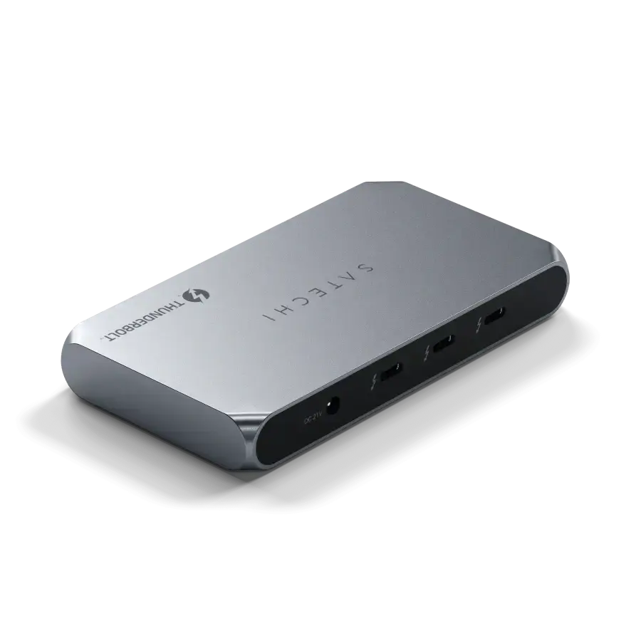 Концентратор Satechi Thunderbolt 4 Slim Hub Pro (ST-HT4SHM-EU)