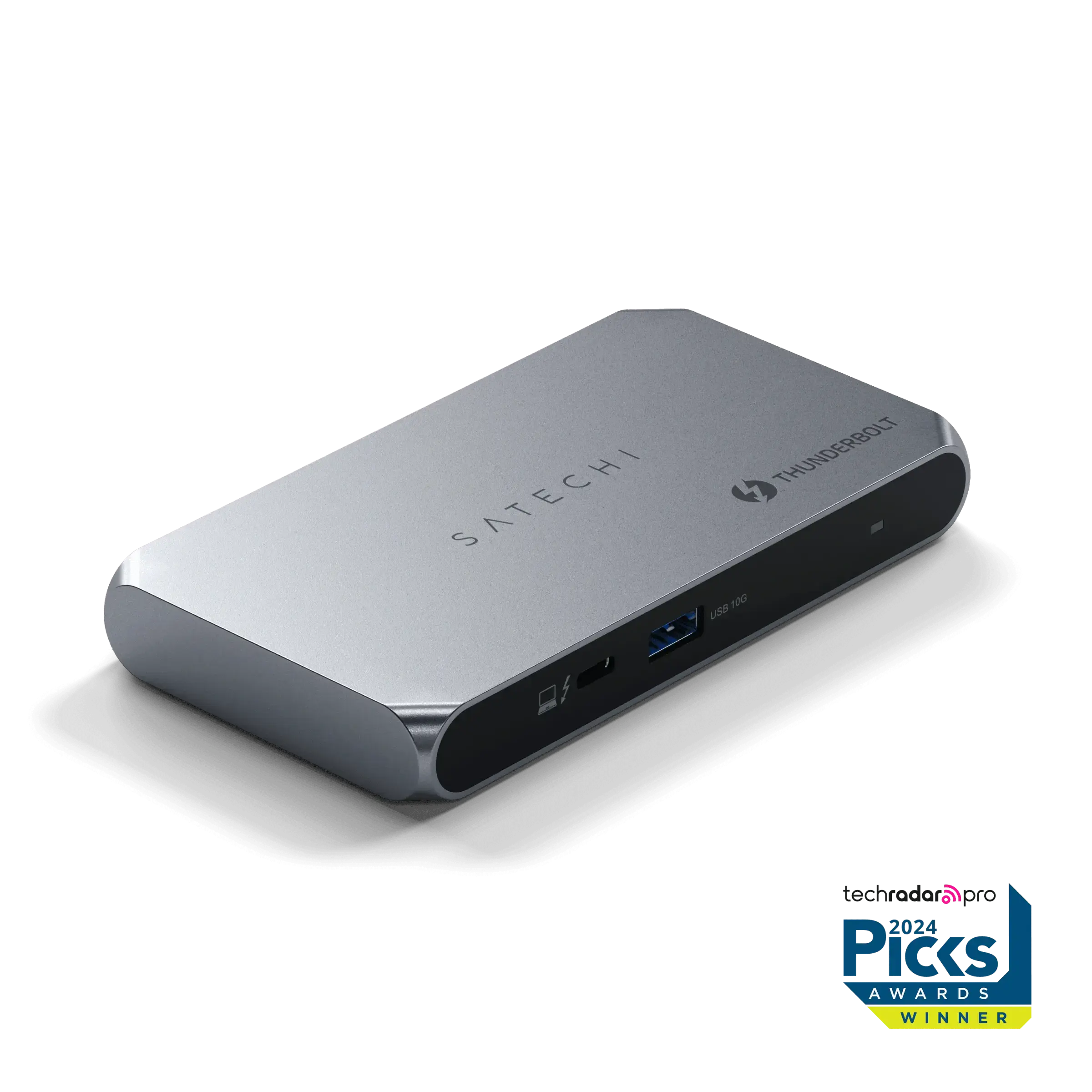 Концентратор Satechi Thunderbolt 4 Slim Hub Pro (ST-HT4SHM-EU)
