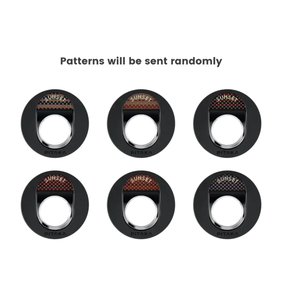 Магнітне кільце-підставка для телефону Pitaka MagEZ Grip 2 Sunset (MGS2401)