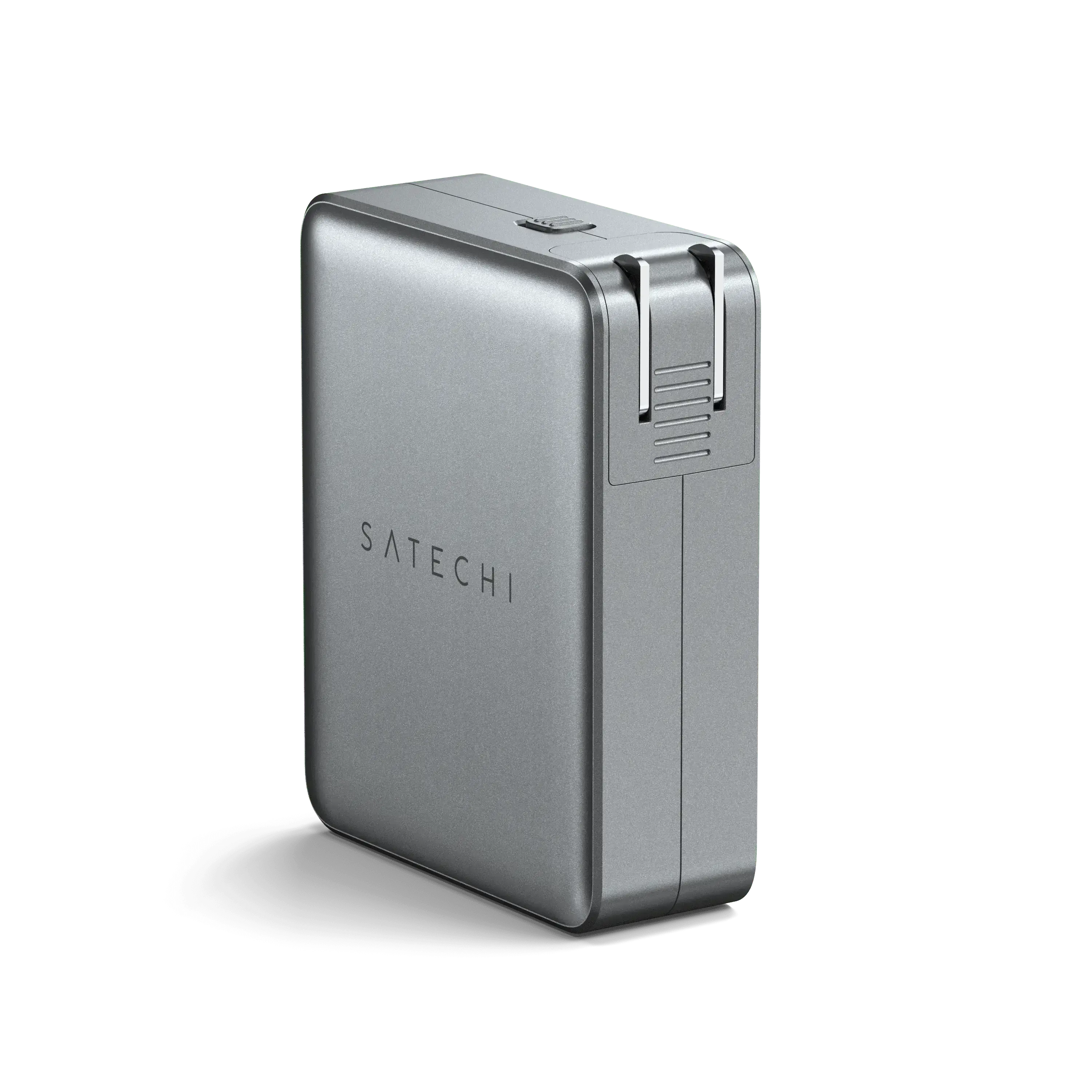 Мережевий зарядний пристрій з комплектом адаптерів для подорожей Satechi 145W USB-C 4-Port GaN Travel Charger (ST-W145GTM)