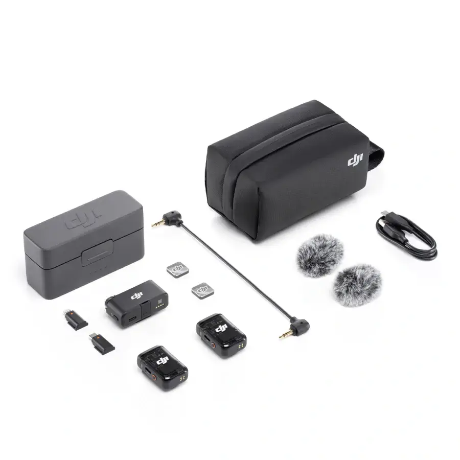 Мікрофонна радіосистема DJI Mic 2 [2 TX + 1 RX + Charging Case] (CP.RN.00000325.01) No Box