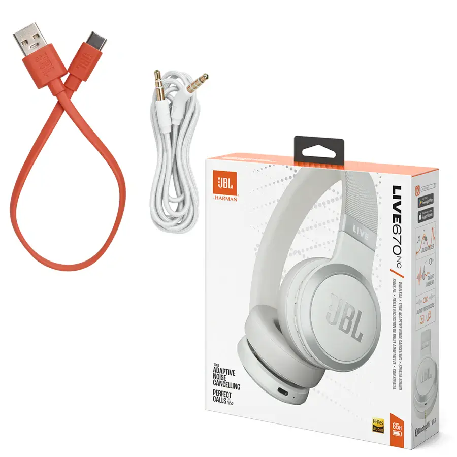 Наушники JBL Live 670NC - White (JBLLIVE670NCWHT)