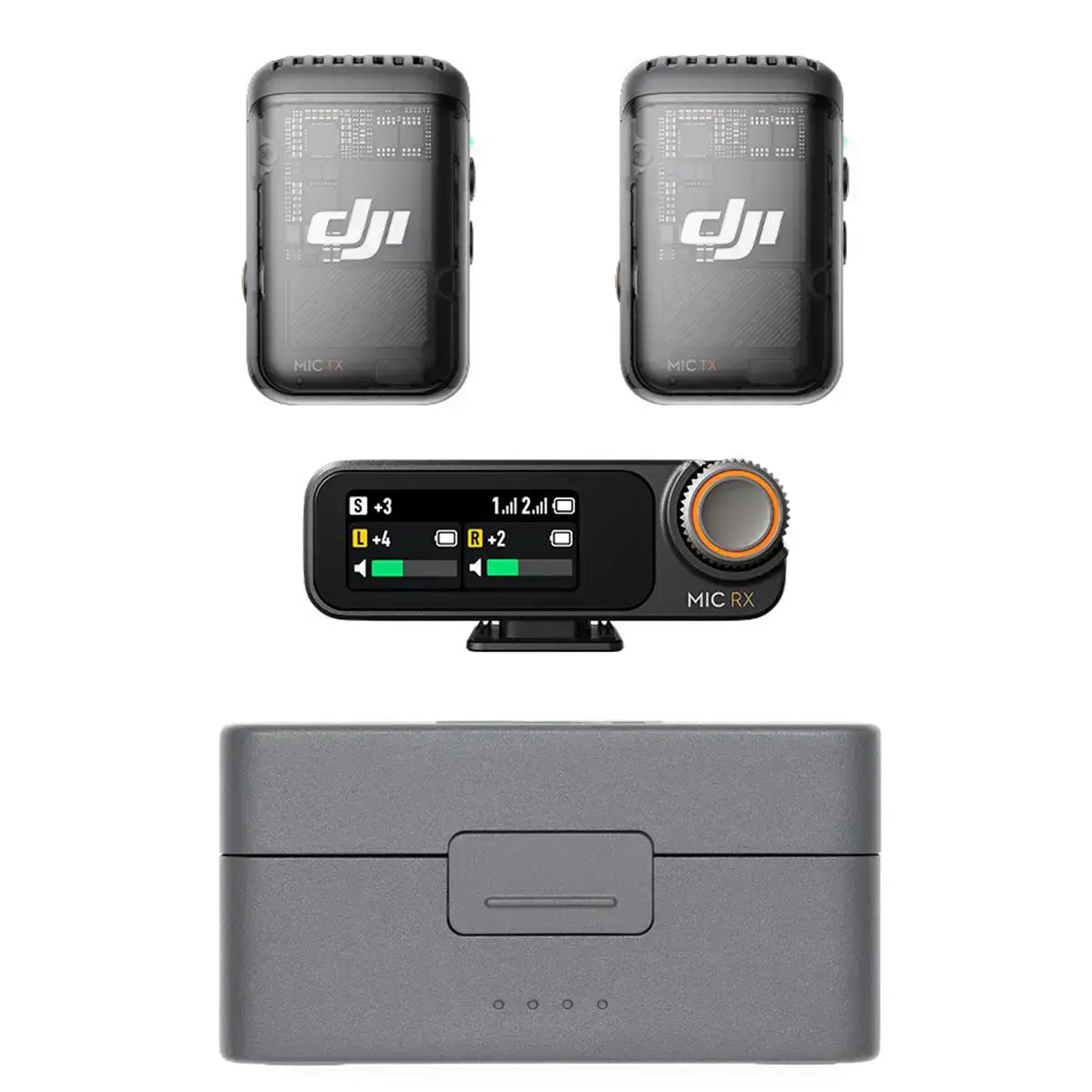 OPEN BOX Микрофонная радиосистема DJI Mic 2 [2 TX + 1 RX + Charging Case] (CP.RN.00000325.01) - РАСПЕЧАТАННАЯ ДЛЯ ОБЗОРА НА YOUTUBE