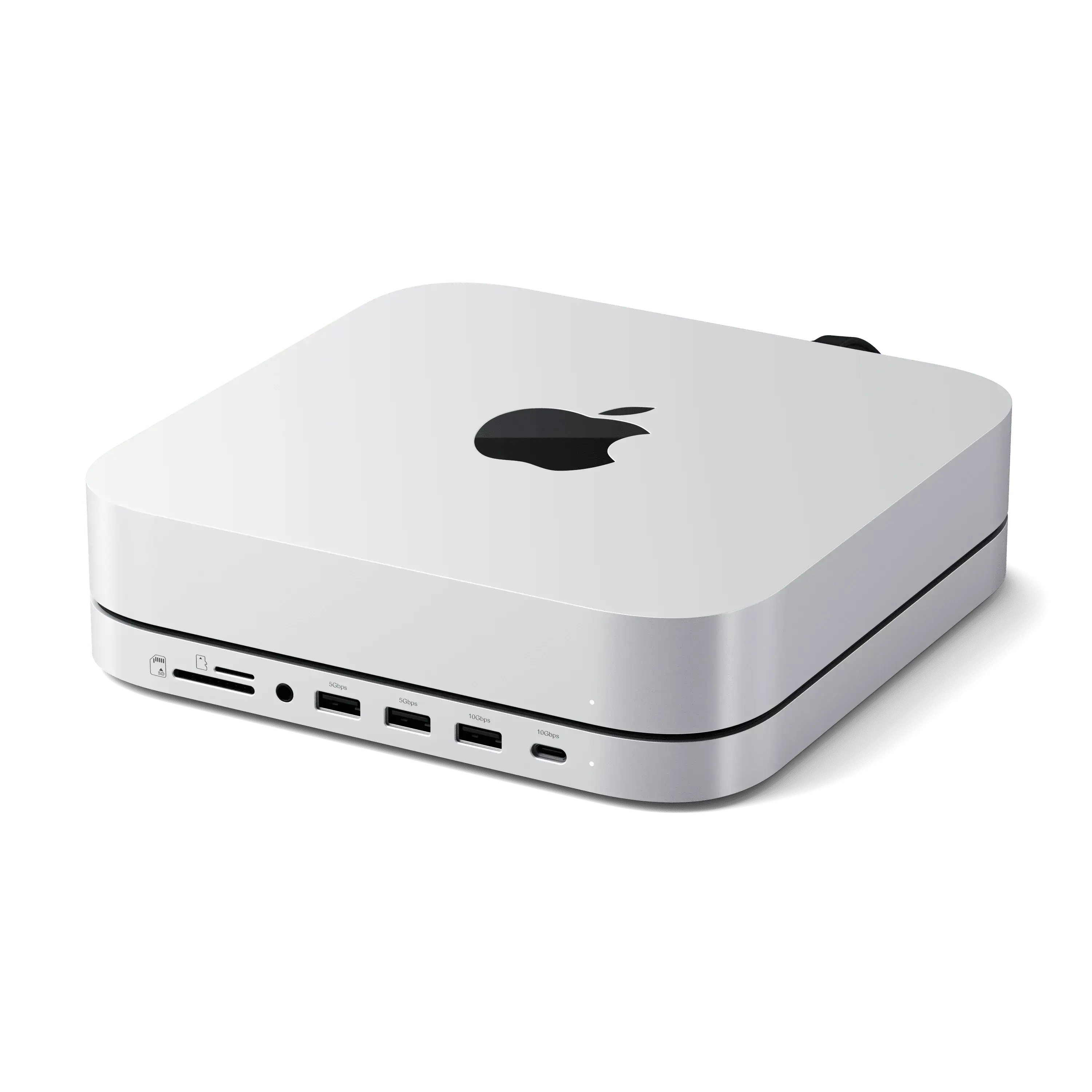 Підставка-док-станція Satechi Stand & Hub For Mac Mini / Studio With NVMe SSD Enclosure (ST-GMMSHS)