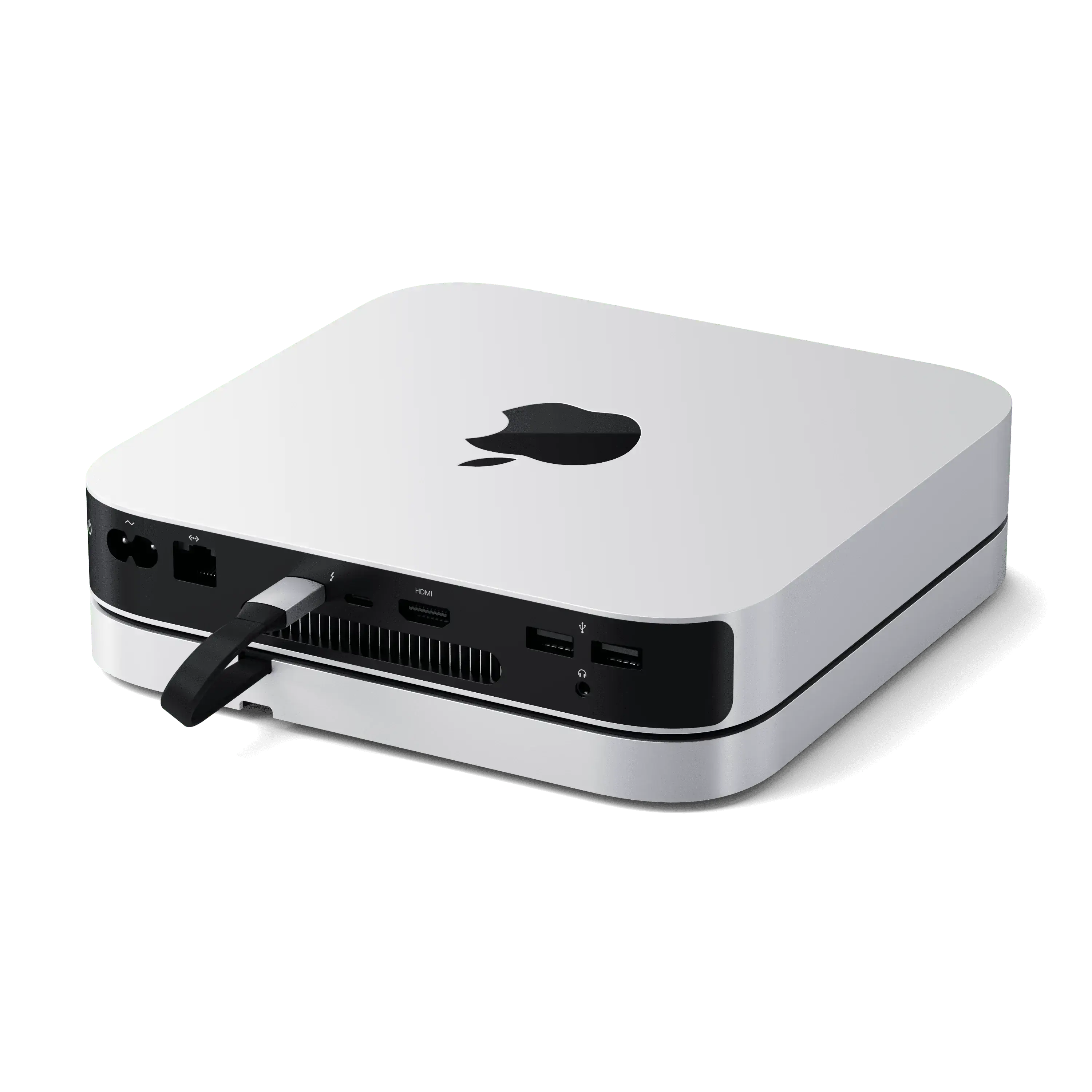 Підставка-док-станція Satechi Stand & Hub For Mac Mini / Studio With NVMe SSD Enclosure (ST-GMMSHS)