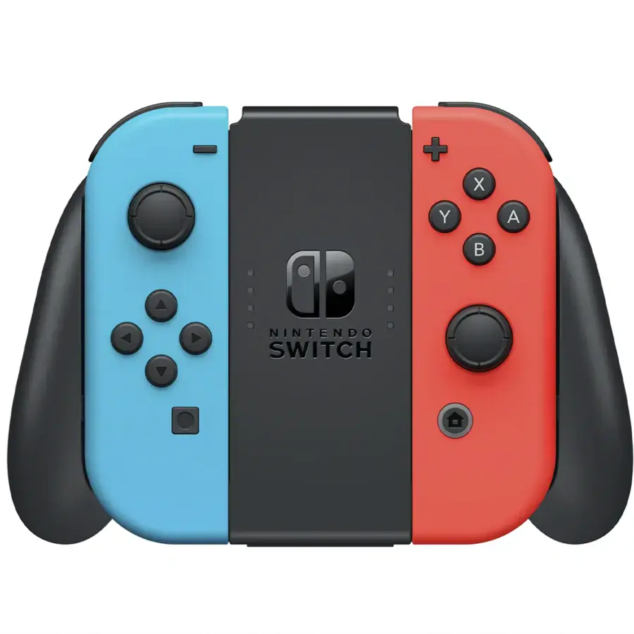 Портативная игровая приставка Nintendo Switch OLED with Neon Blue и Neon Red Joy-Con (045496453442)