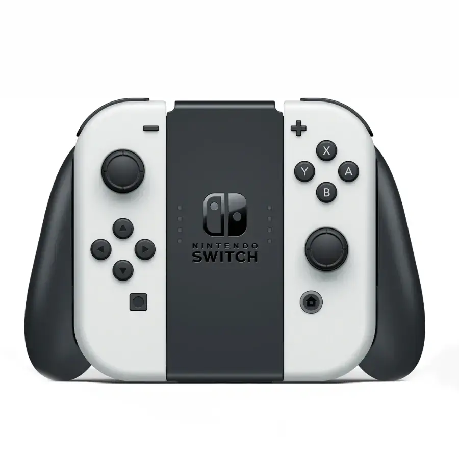 Портативная игровая приставка Nintendo Switch OLED with White Joy-Con (045496453435)