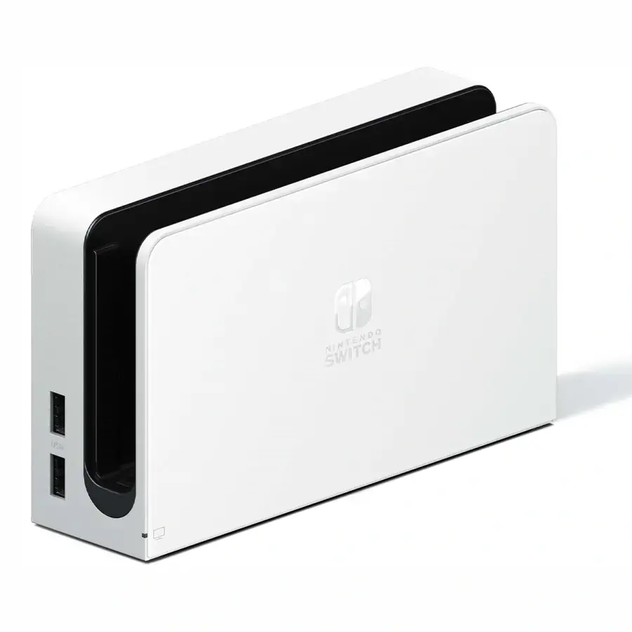 Портативная игровая приставка Nintendo Switch OLED with White Joy-Con (045496453435)