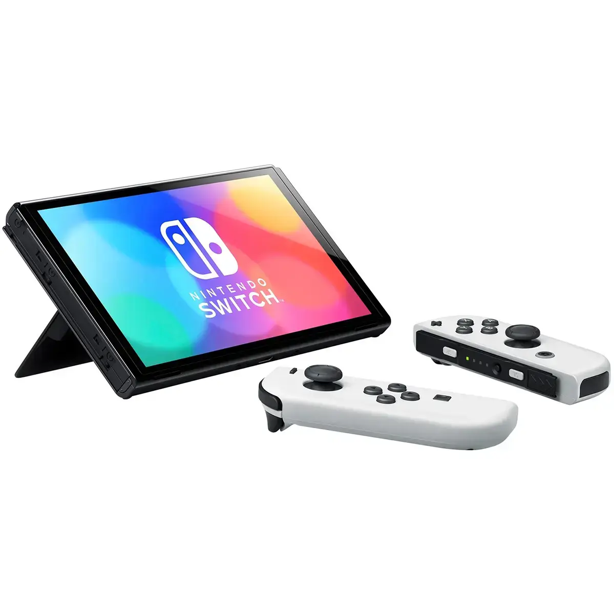 Портативная игровая приставка Nintendo Switch OLED with White Joy-Con (045496453435)