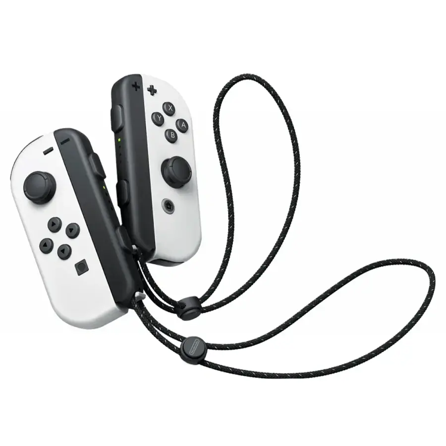 Портативная игровая приставка Nintendo Switch OLED with White Joy-Con (045496453435)