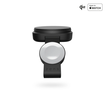 Дорожное зарядное устройство Zens 2-in-1 MagSafe + Watch Travel Charger Pro 2 - White (ZEDC27B/00)