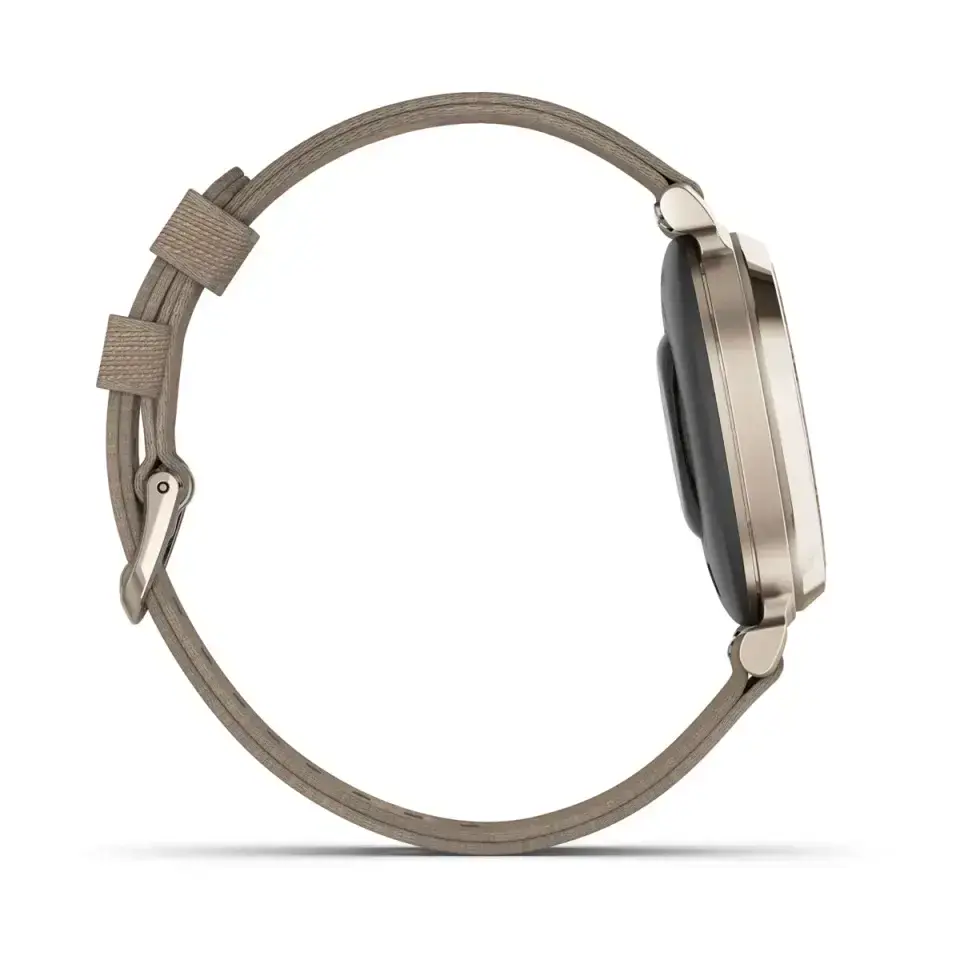Смарт-часы Garmin Lily 2 Classic Cream Gold with Coffee Nylon Band (010-02839-14)