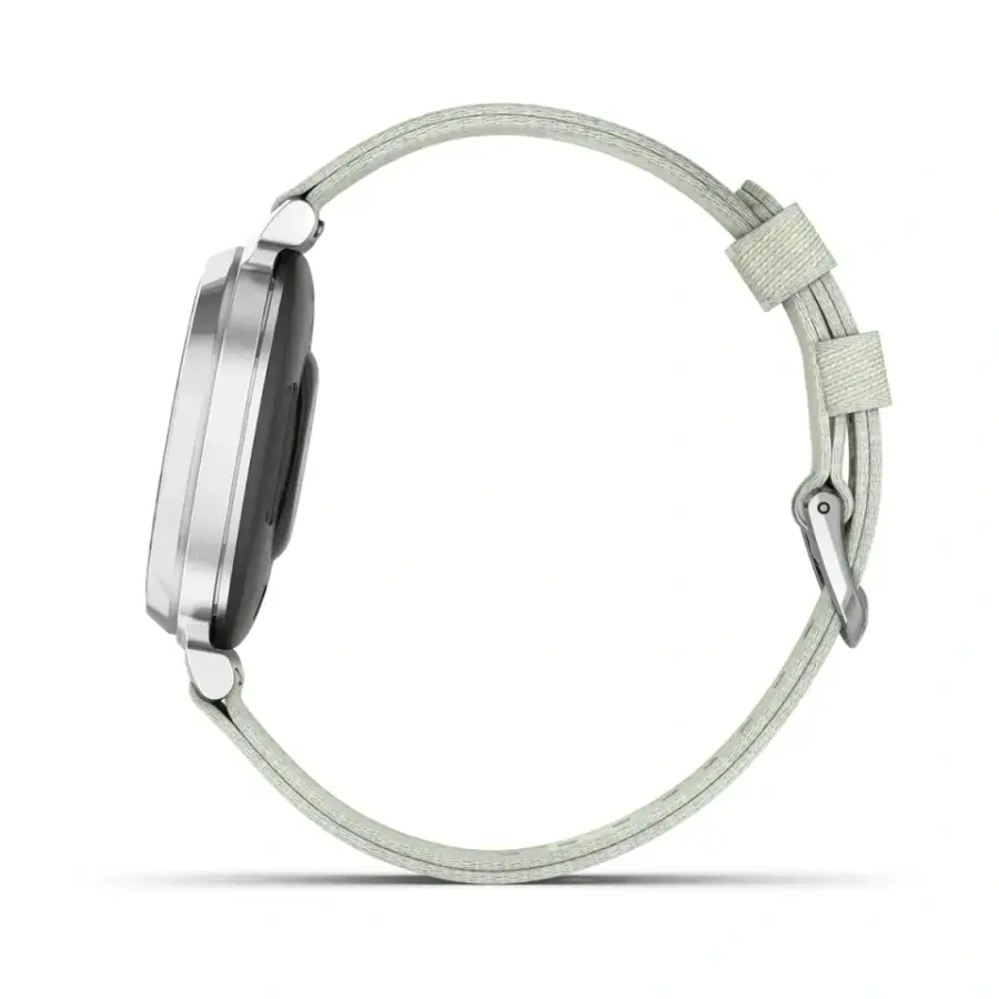 Смарт-годинник Garmin Lily 2 Classic Silver with Sage Gray Nylon Band (010-02839-15)