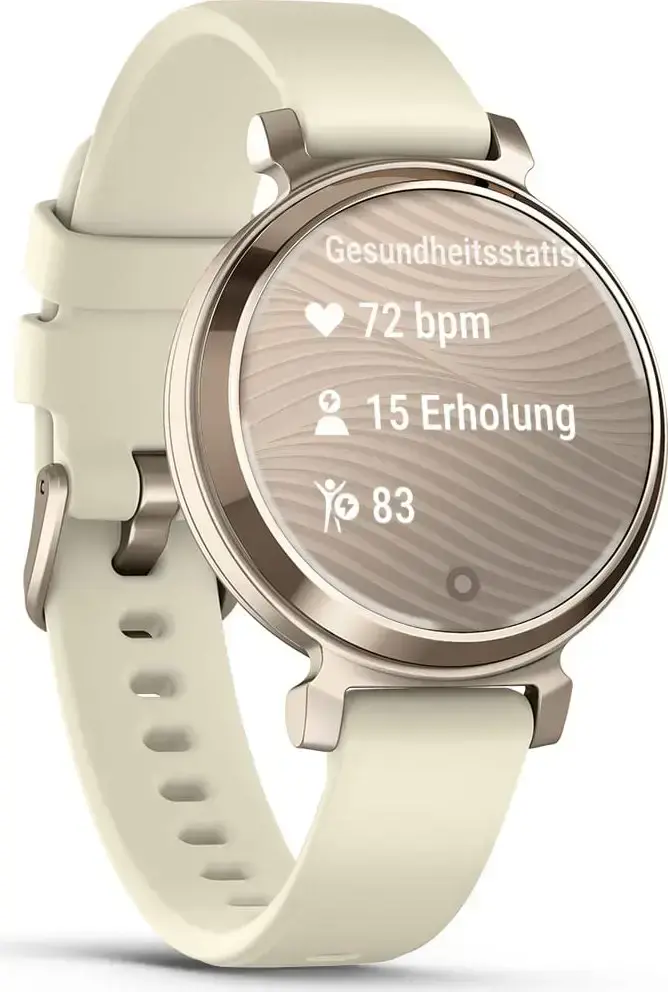 Смарт-годинник Garmin Lily 2 Cream Gold with Coconut Silicone Band (010-02839-00)