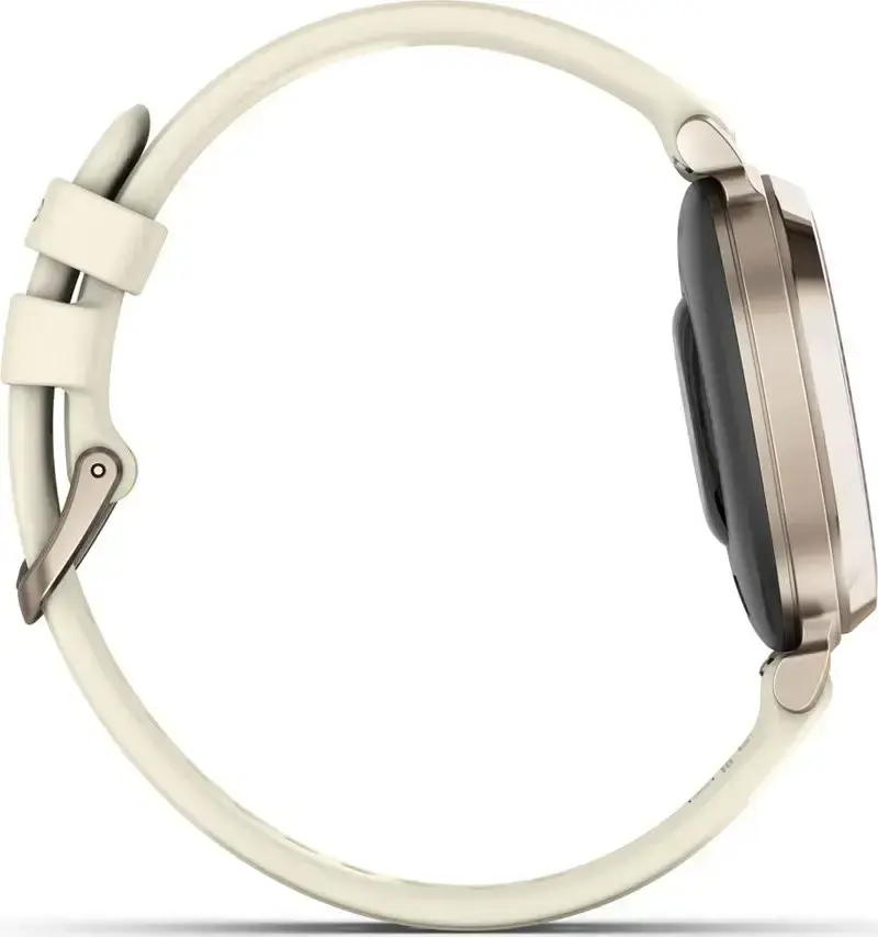 Смарт-годинник Garmin Lily 2 Cream Gold with Coconut Silicone Band (010-02839-00)