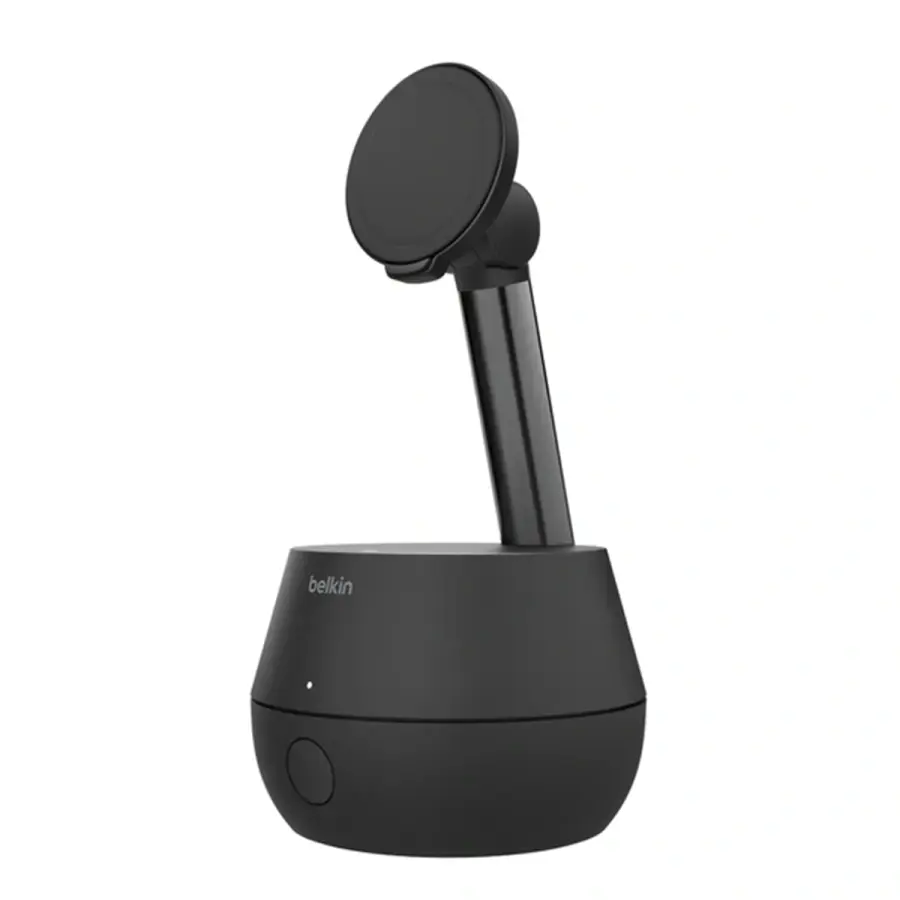 Тримач для телефону з автоматичним відстеженням та бездротовою зарядкою 15W Belkin Auto-Tracking Stand Pro з DockKit (MMA008vf05BK)