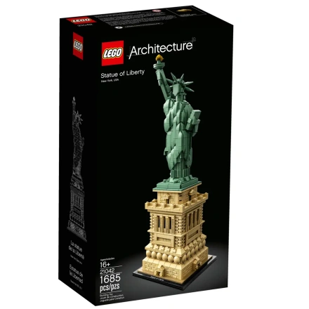 Блочный конструктор LEGO Architecture Статуя Свободы (21042)