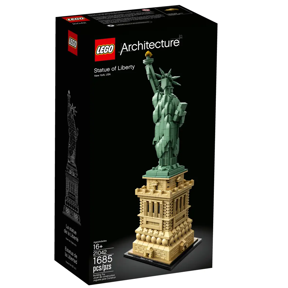 Блоковий конструктор LEGO Architecture Статуя Свободи (21042)