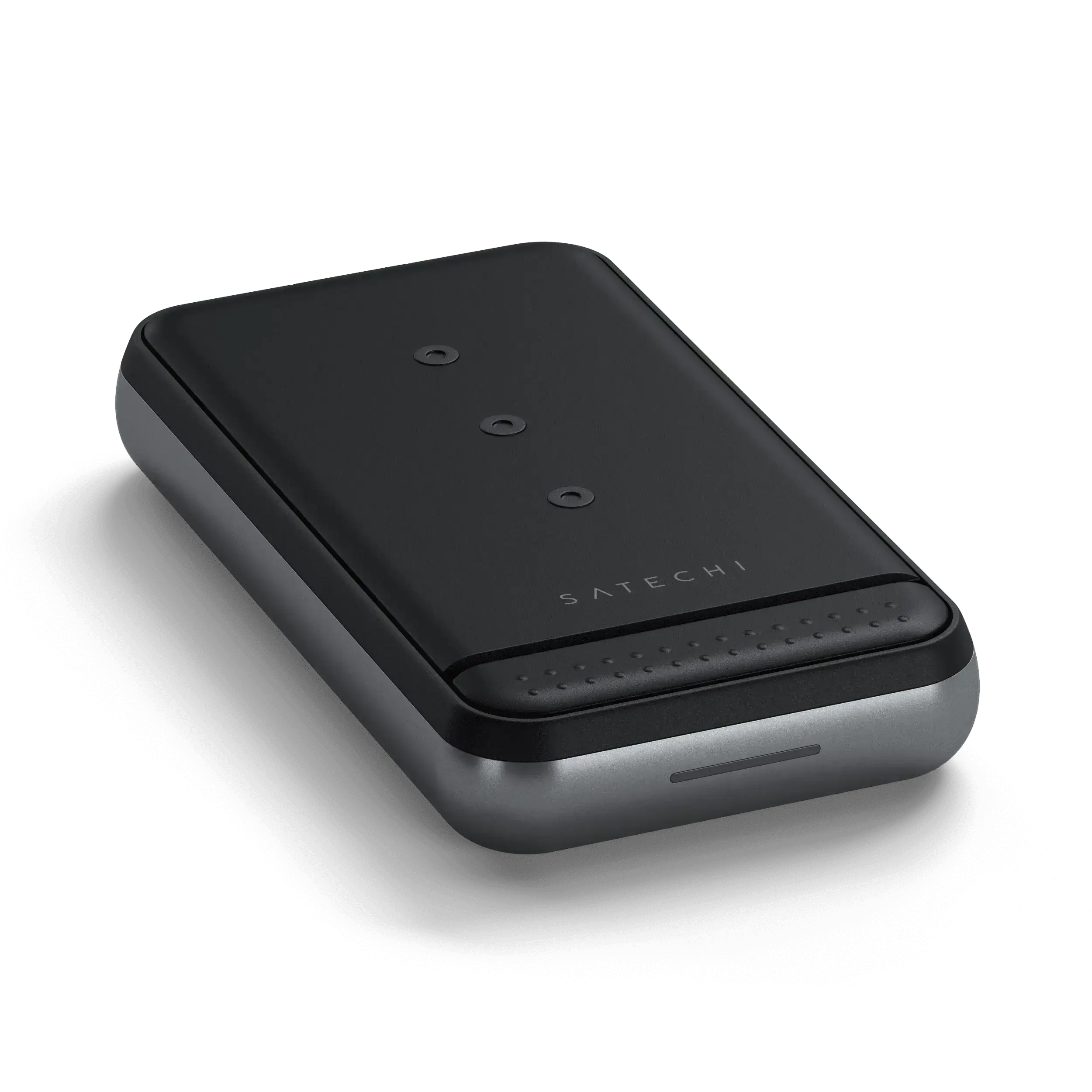 Внешний аккумулятор (павербанк) с беспроводной зарядкой Satechi Duo Wireless Charger Power Stand (ST-UCDWPBSM)