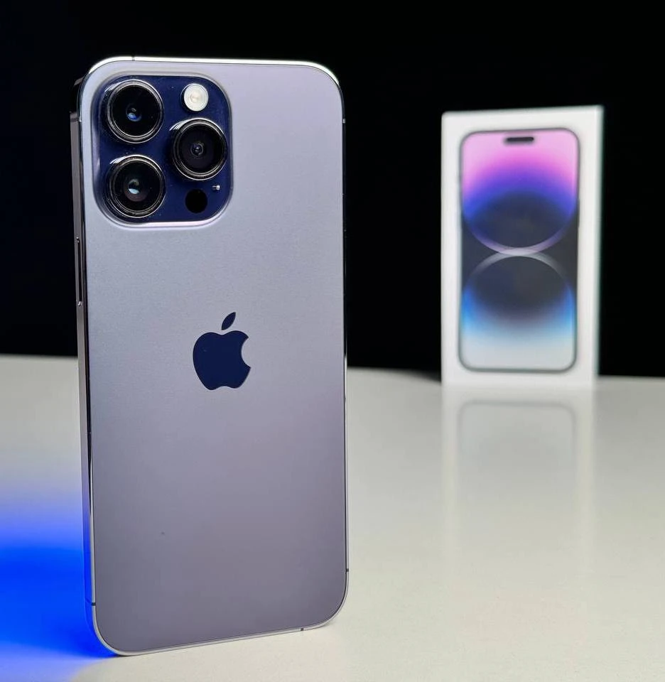 USED Apple iPhone 14 Pro Max 256GB Dual Sim Deep Purple (MQ8A3)🔋86%(Стан - 9/10, Комплект - повний | гарантія - 1 міс.)