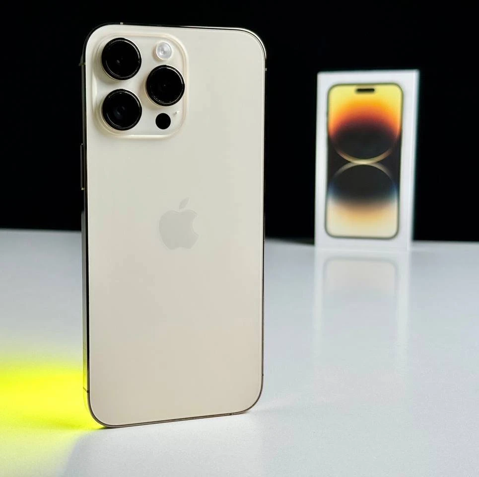 USED Apple iPhone 14 Pro Max 512GB Gold (MQAJ3)🔋86%(Состояние - 9.5/10, Комплект - Полный | гарантия - 1 мес.)