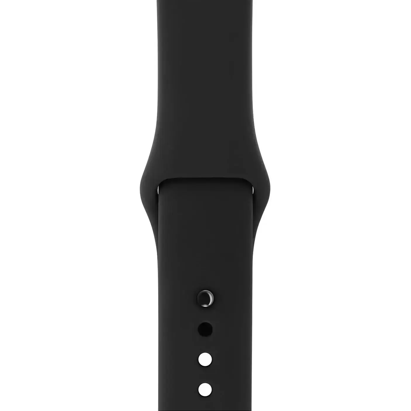 Apple Watch Hermès Series 9 GPS + Cellular 45mm Space Black Stainless Steel Case with M/L Hermès Black Sport Band (MRQQ3)