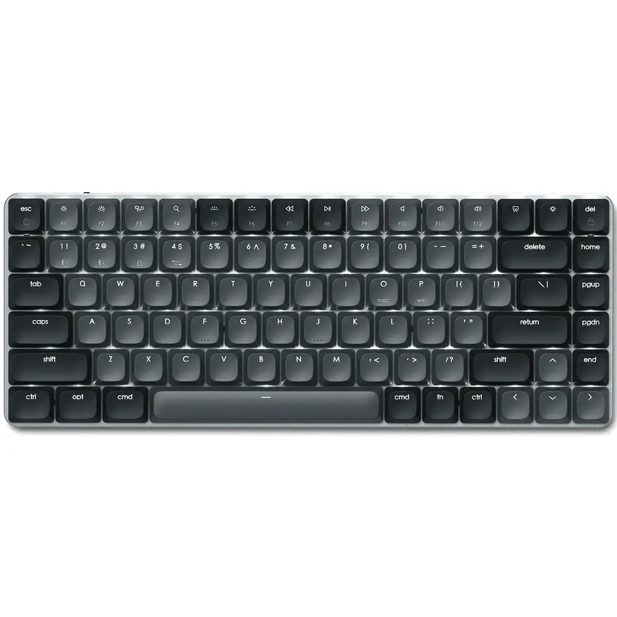 Бездротова клавіатура з підсвіткою Satechi SM1 Slim Mechanical Backlit Bluetooth Keyboard - Dark (ST-KSM1DK-EN)