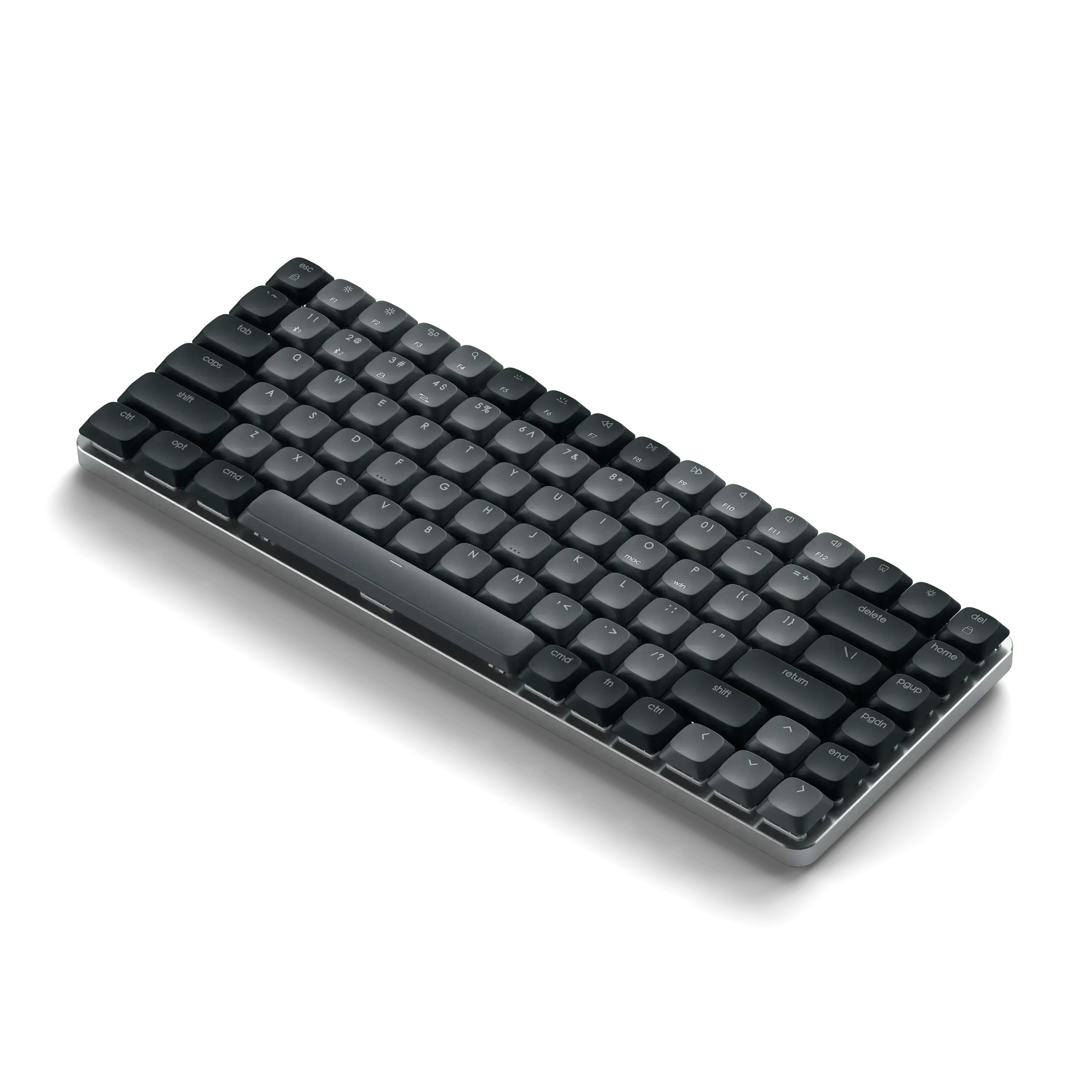 Бездротова клавіатура з підсвіткою Satechi SM1 Slim Mechanical Backlit Bluetooth Keyboard - Dark (ST-KSM1DK-EN)