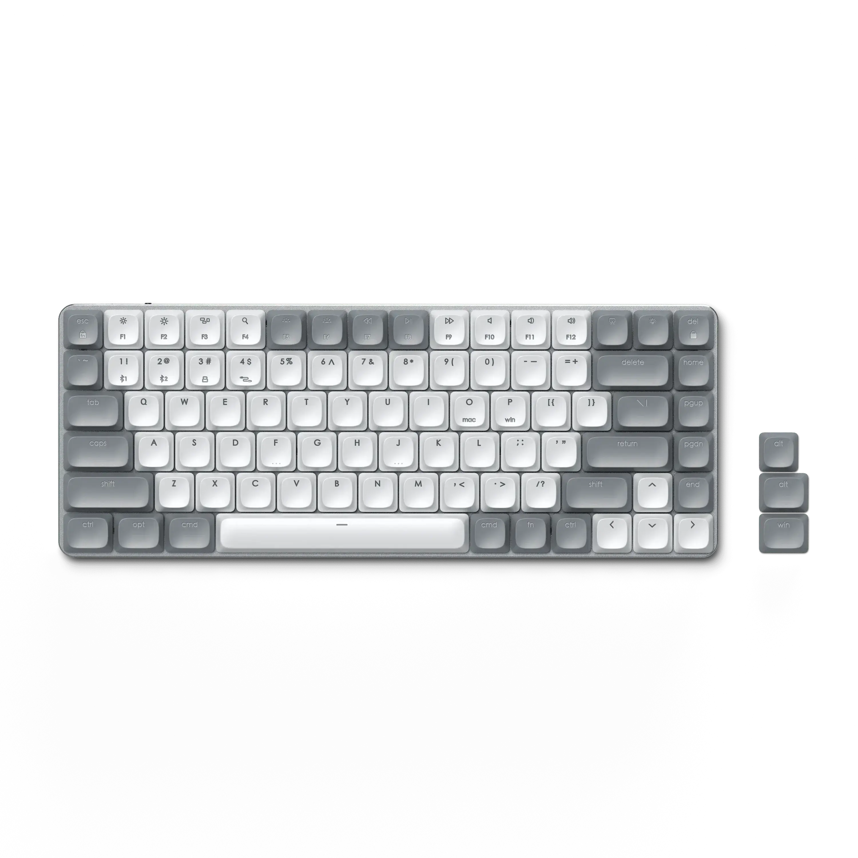Бездротова клавіатура з підсвіткою Satechi SM1 Slim Mechanical Backlit Bluetooth Keyboard - Light (ST-KSM1LT-EN)