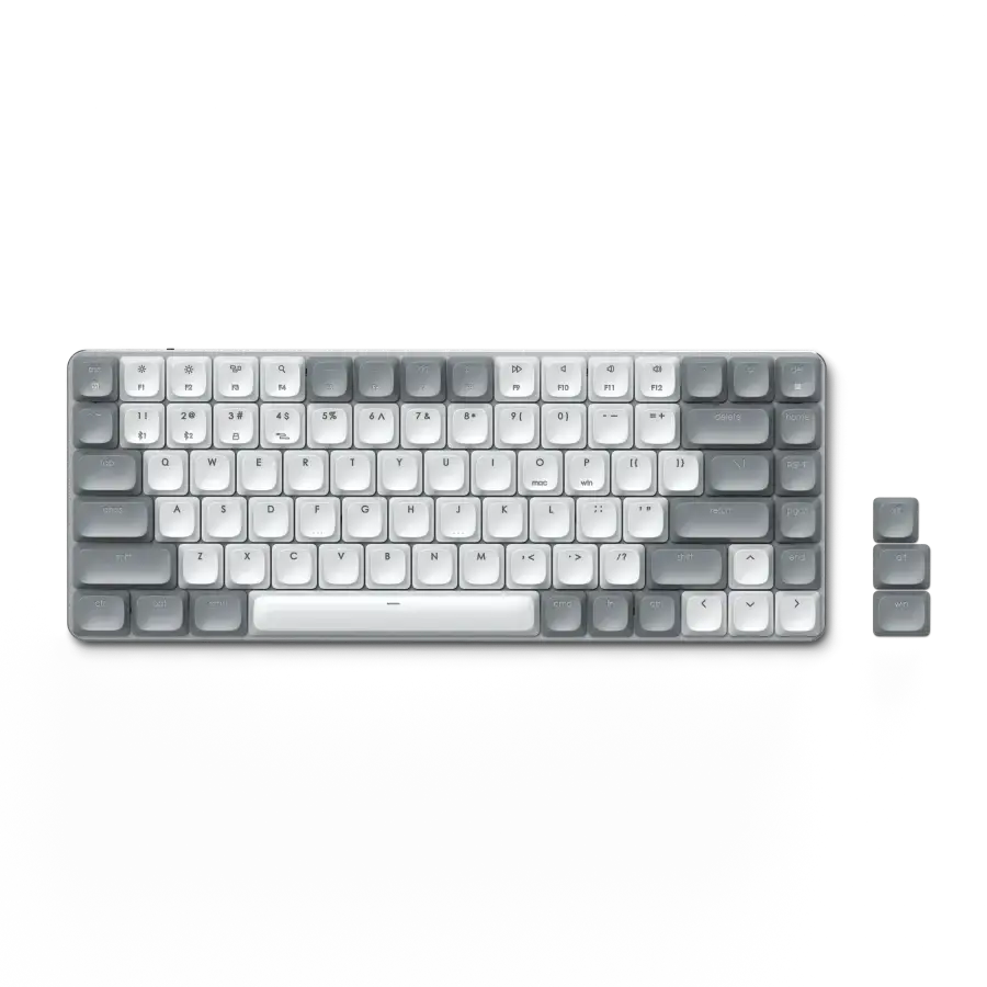 Бездротова клавіатура з підсвіткою Satechi SM1 Slim Mechanical Backlit Bluetooth Keyboard - Light (ST-KSM1LT-EN)