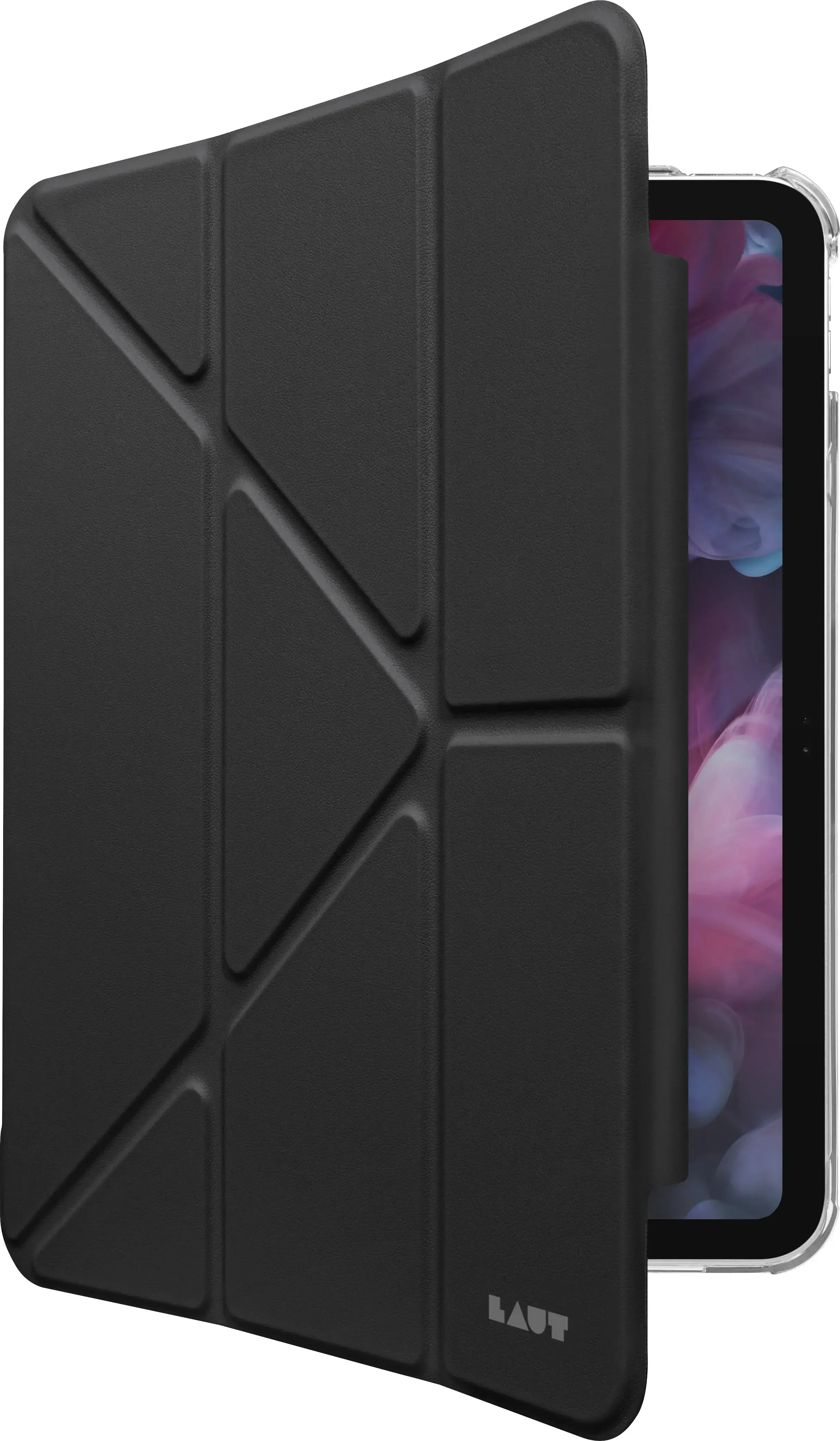 Чехол-книжка LAUT HUEX FOLIO для iPad 10.9" (2022) та Pencil - Black (L_IPD22_HF_BK)