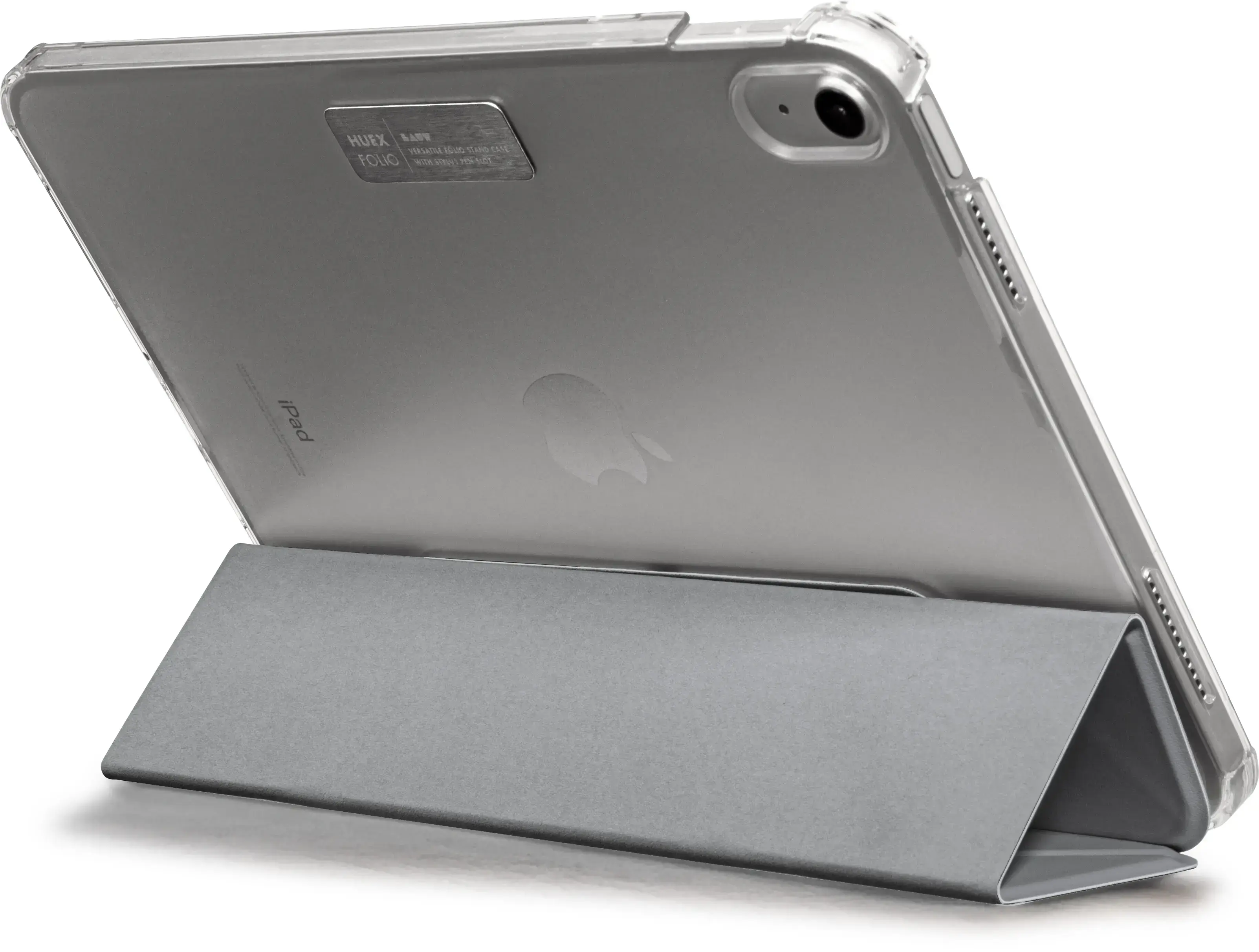 Чохол-книжка LAUT HUEX FOLIO для iPad 10.9" (2022) та Pencil - Grey (L_IPD22_HF_GY)