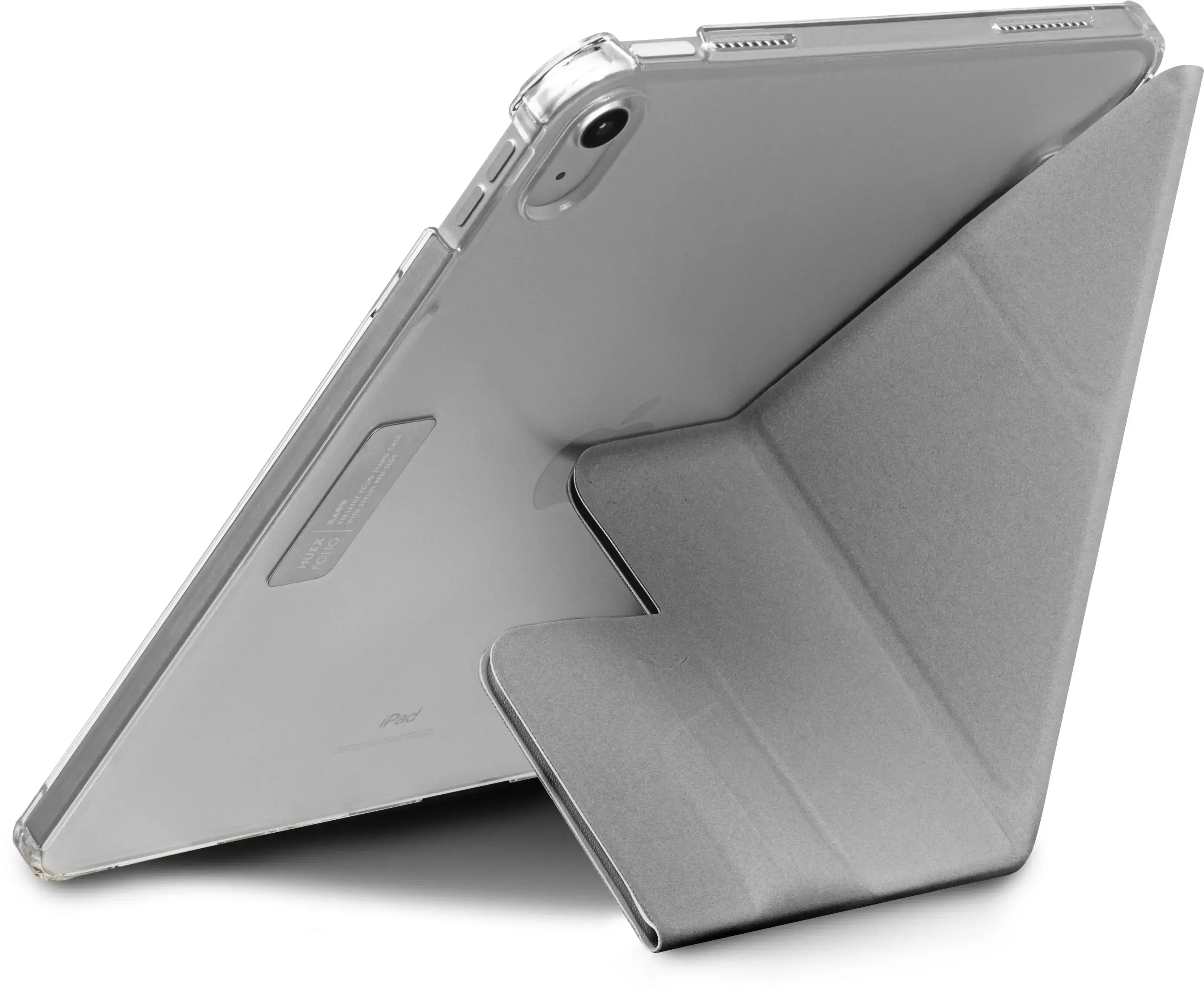 Чохол-книжка LAUT HUEX FOLIO для iPad 10.9" (2022) та Pencil - Grey (L_IPD22_HF_GY)