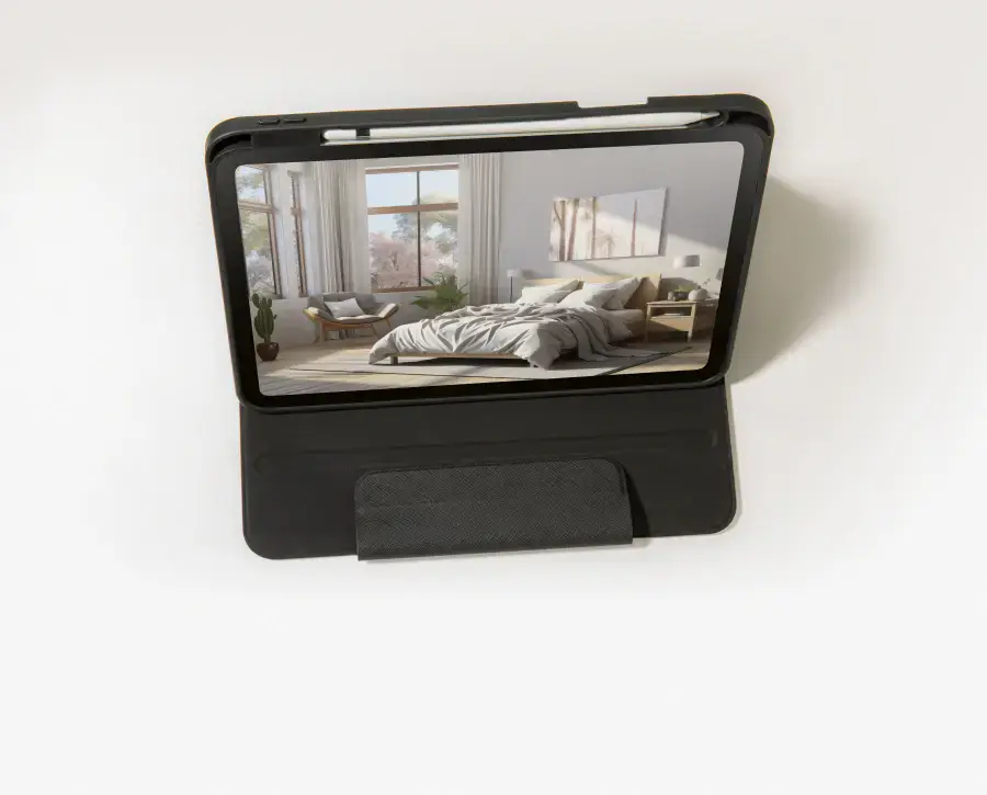 Чохол-книжка LAUT PRESTIGE FOLIO MG для iPad Air 13" та Pencil - Black (L_IPA24L_PRM_BK)