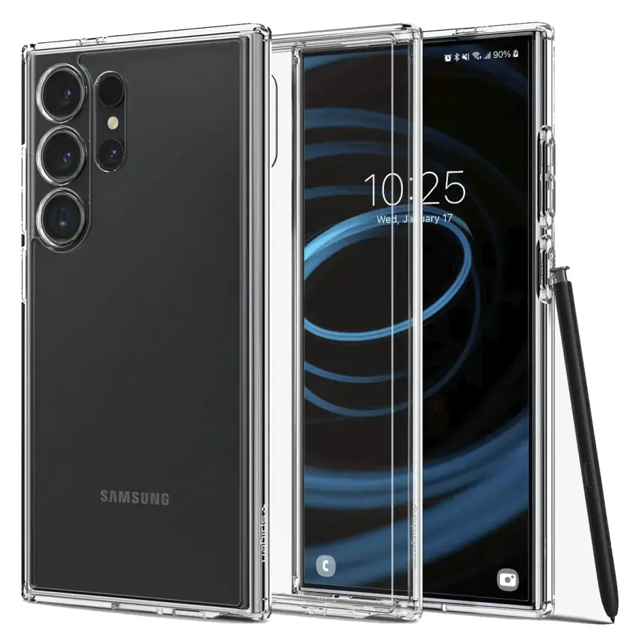 Чохол Spigen Samsung Galaxy S24 Ultra Hybrid Case - Crystal Clear (ACS07292)
