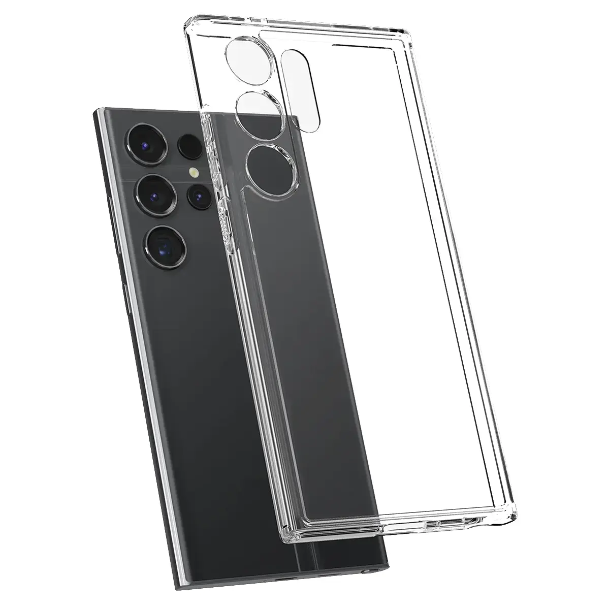 Чохол Spigen Samsung Galaxy S24 Ultra Hybrid Case - Crystal Clear (ACS07292)