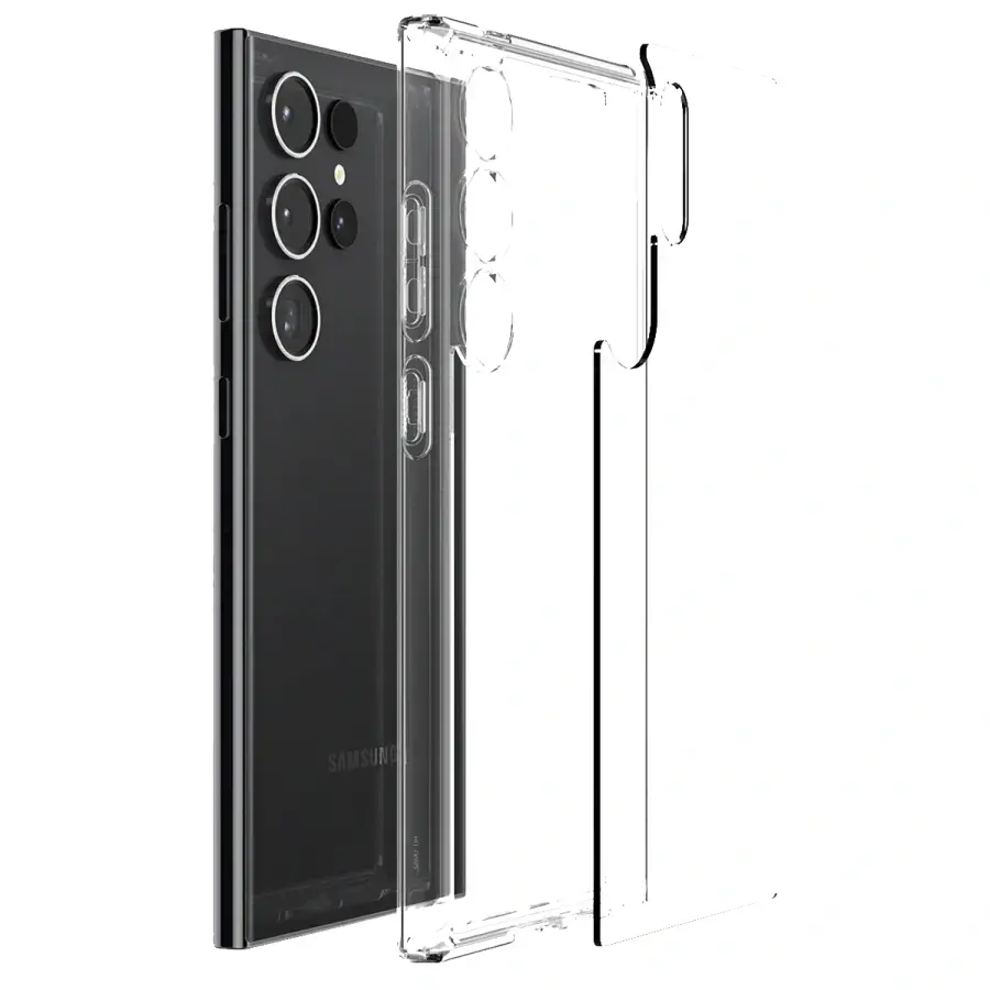 Чохол Spigen Samsung Galaxy S24 Ultra Hybrid Case - Crystal Clear (ACS07292)