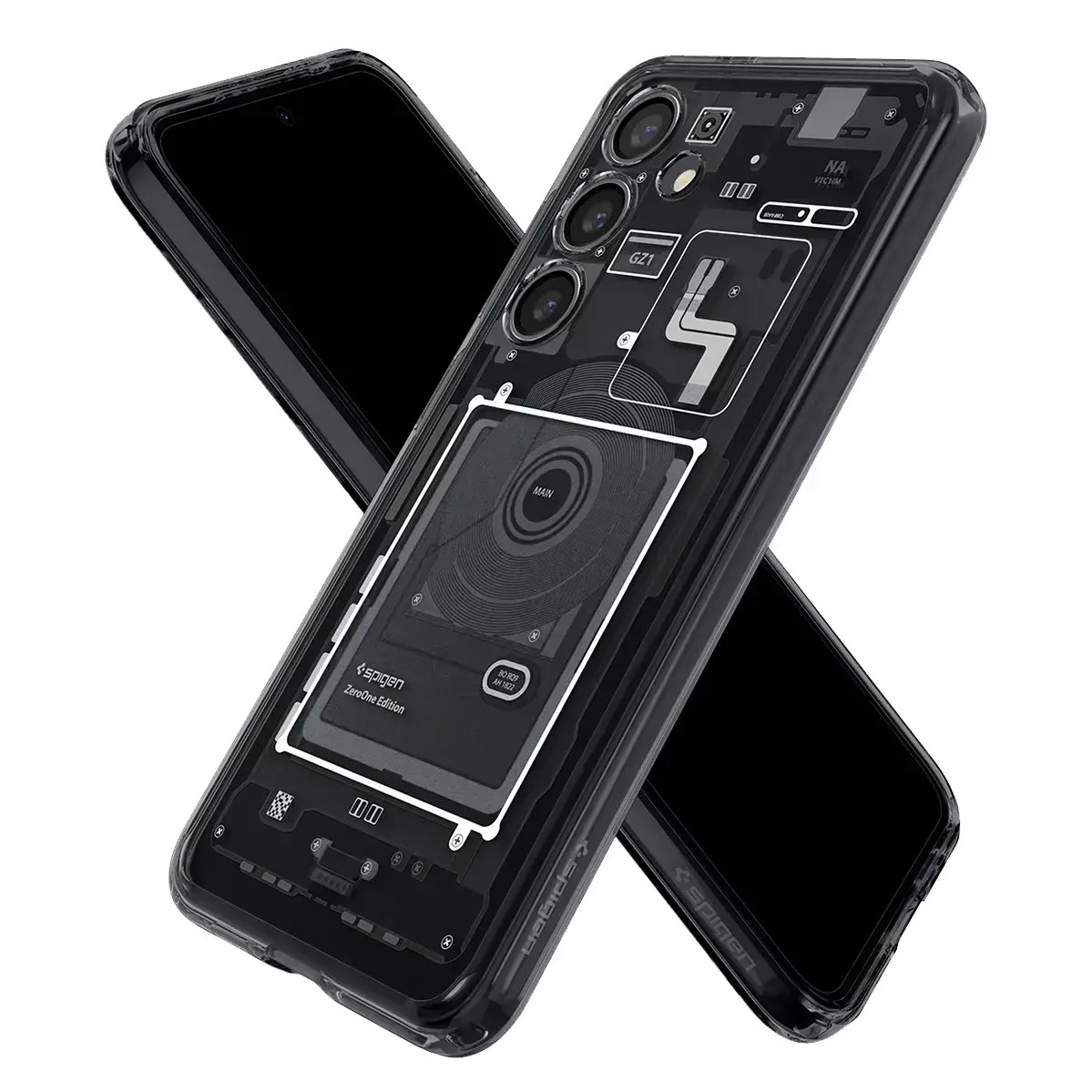 Чохол Spigen Ultra Hybrid Zero One for Samsung Galaxy S24 - Black (ACS07350)