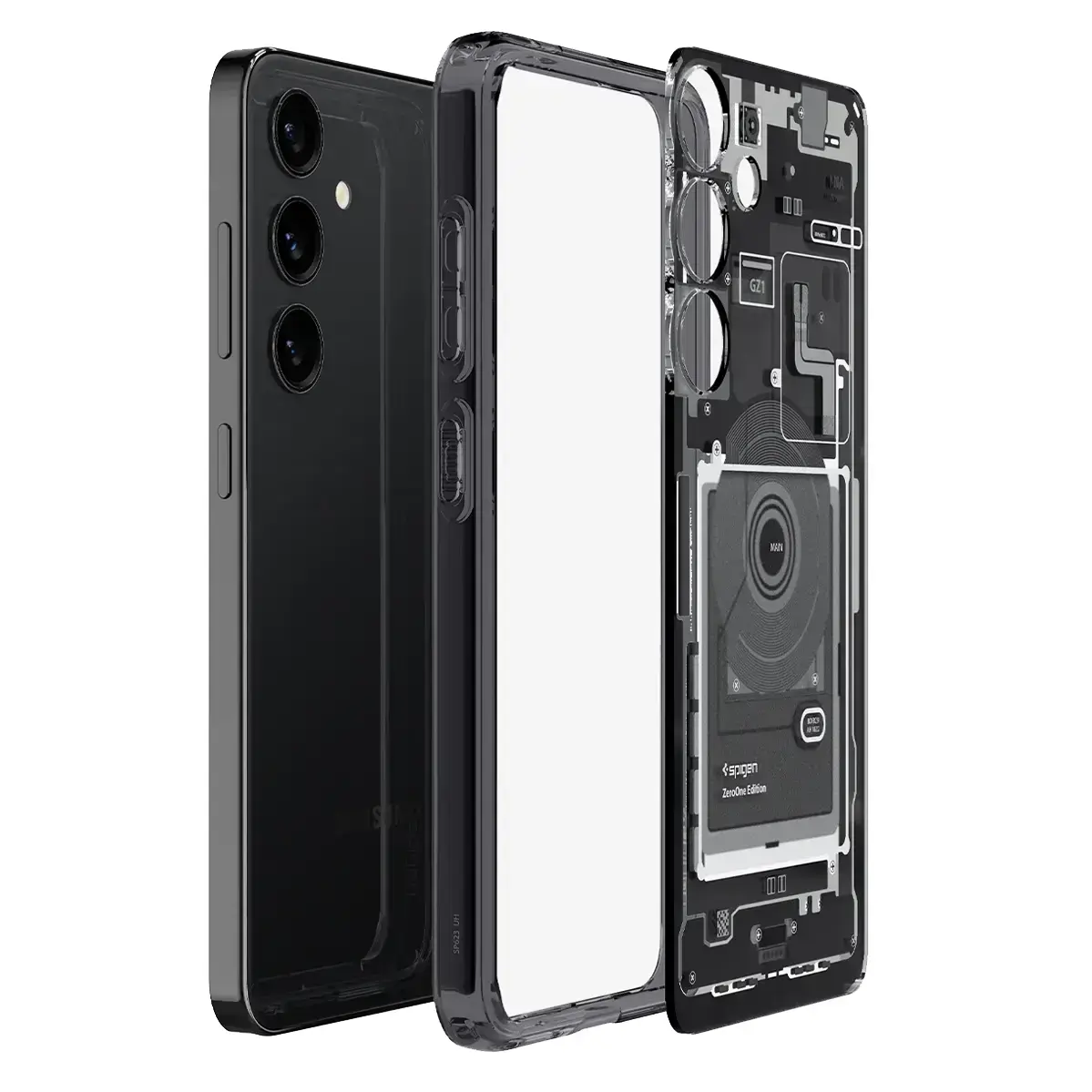 Чохол Spigen Ultra Hybrid Zero One for Samsung Galaxy S24 - Black (ACS07350)