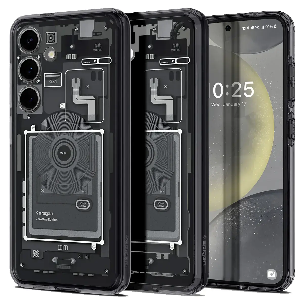 Чохол Spigen Ultra Hybrid Zero One for Samsung Galaxy S24 - Black (ACS07350)