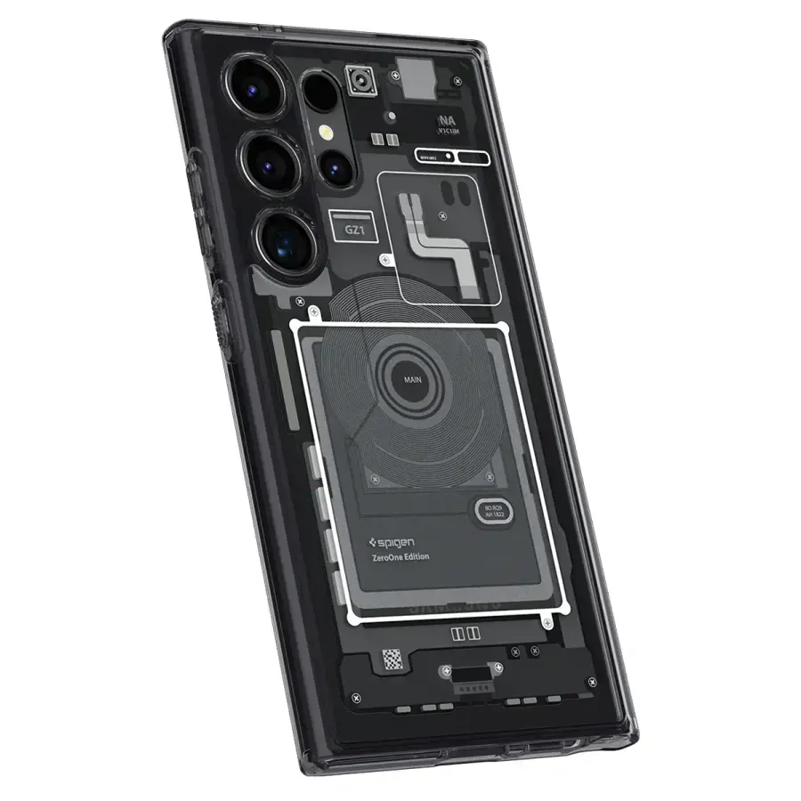 Чехол Spigen Ultra Hybrid Zero One for Samsung Galaxy S24 Ultra - Black (ACS07293)