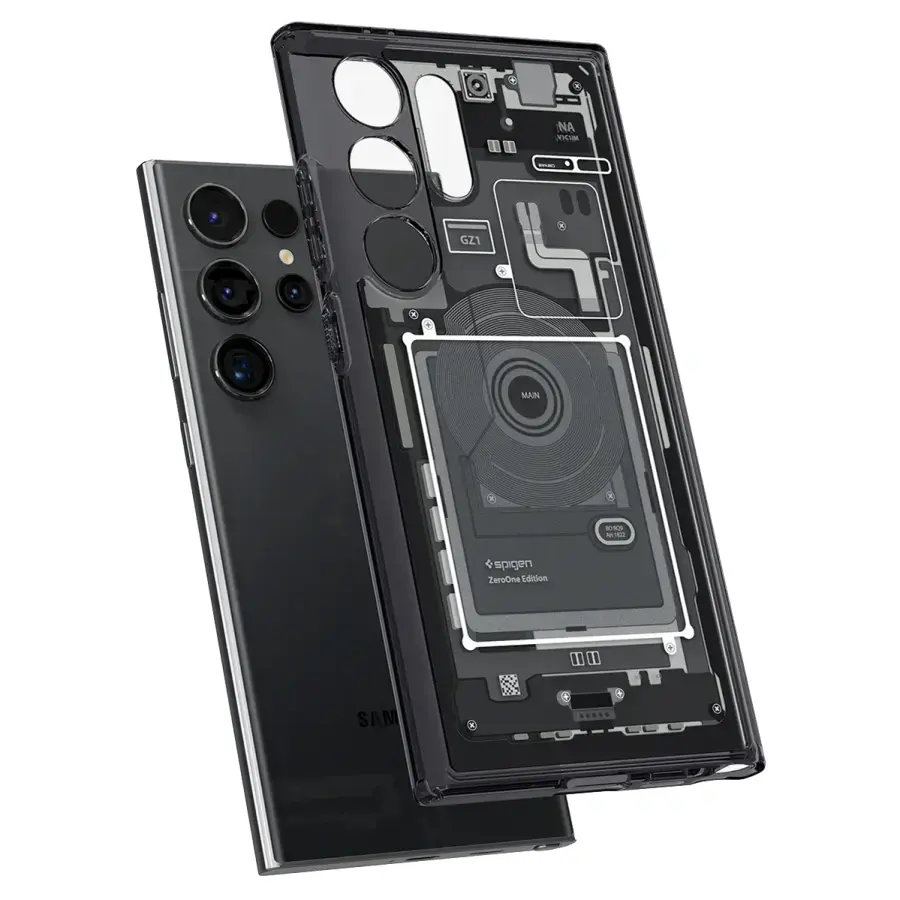 Чехол Spigen Ultra Hybrid Zero One for Samsung Galaxy S24 Ultra - Black (ACS07293)