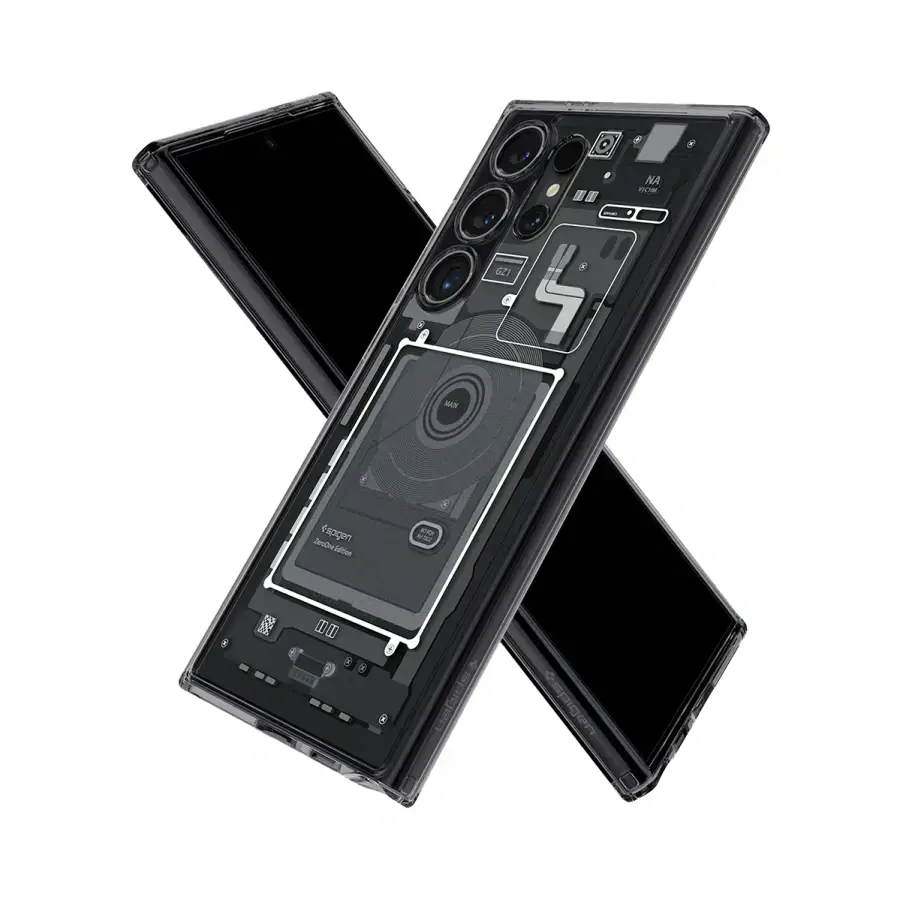 Чехол Spigen Ultra Hybrid Zero One for Samsung Galaxy S24 Ultra - Black (ACS07293)