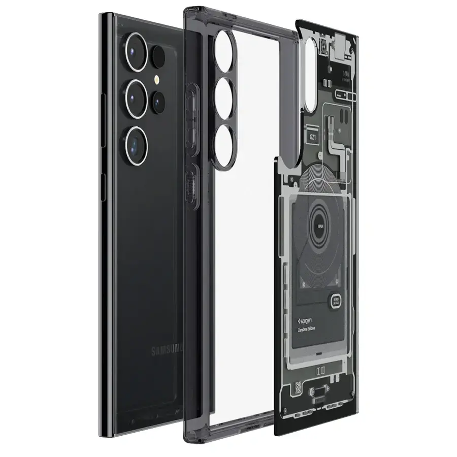 Чехол Spigen Ultra Hybrid Zero One for Samsung Galaxy S24 Ultra - Black (ACS07293)